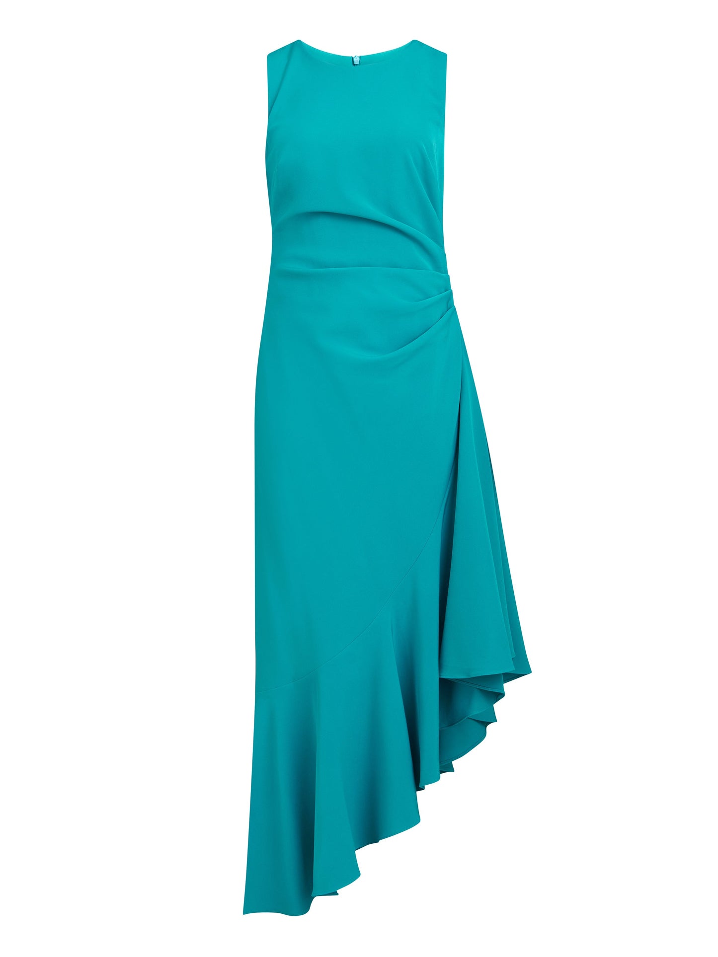 Paige Asymmetric Frill Hem Dress