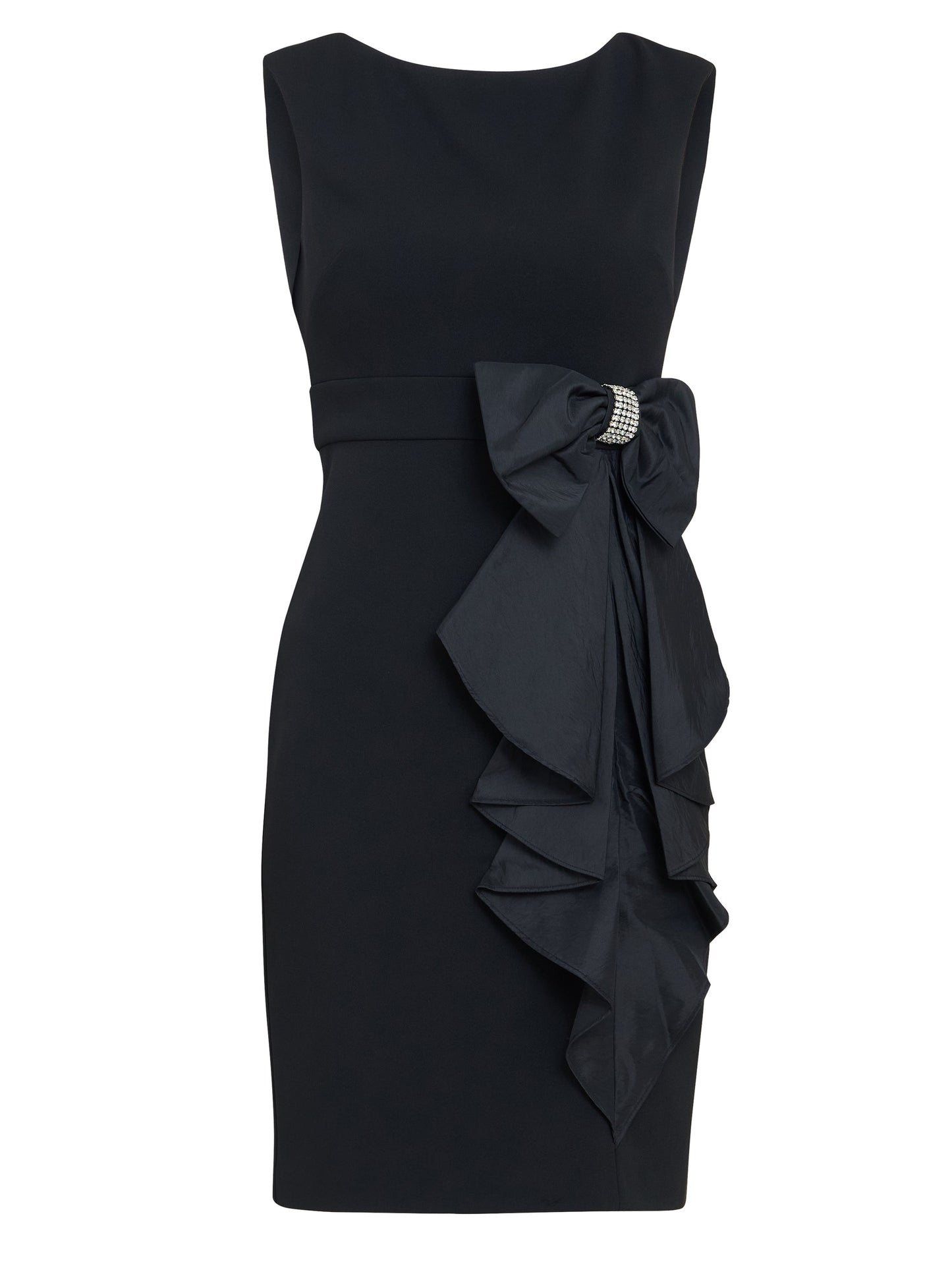 Arabella Crepe Taffeta Combo Dress