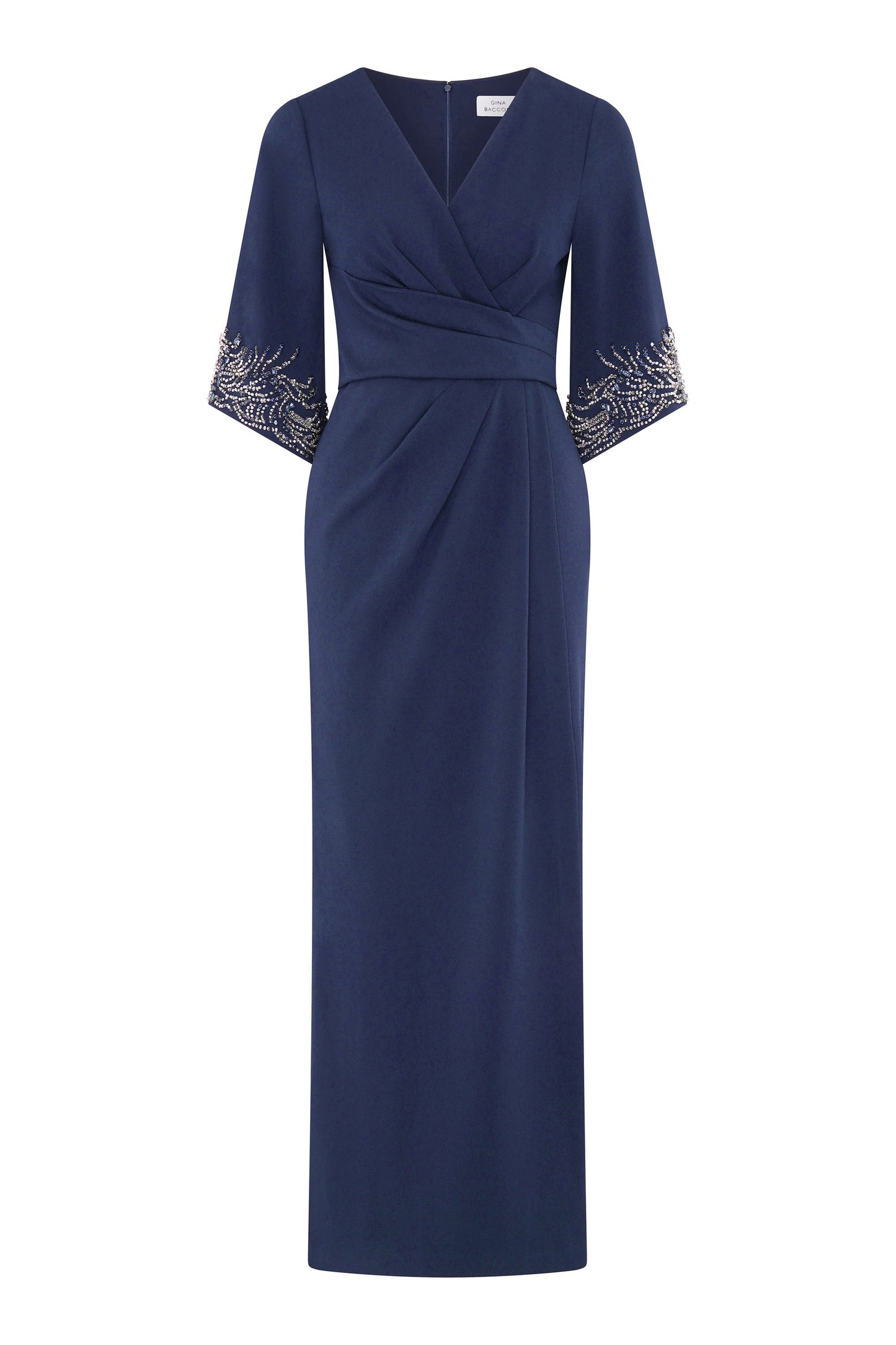 Lilly Embellished Sleeve Maxi Dress