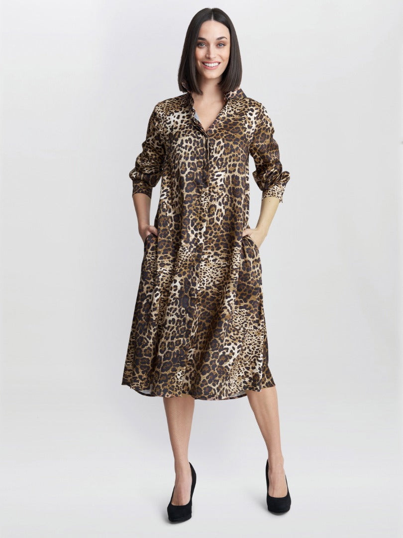 Izabel Swing Shirt Dress
