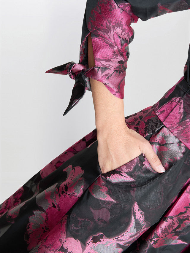  Lauren Jacquard Shirt Dress