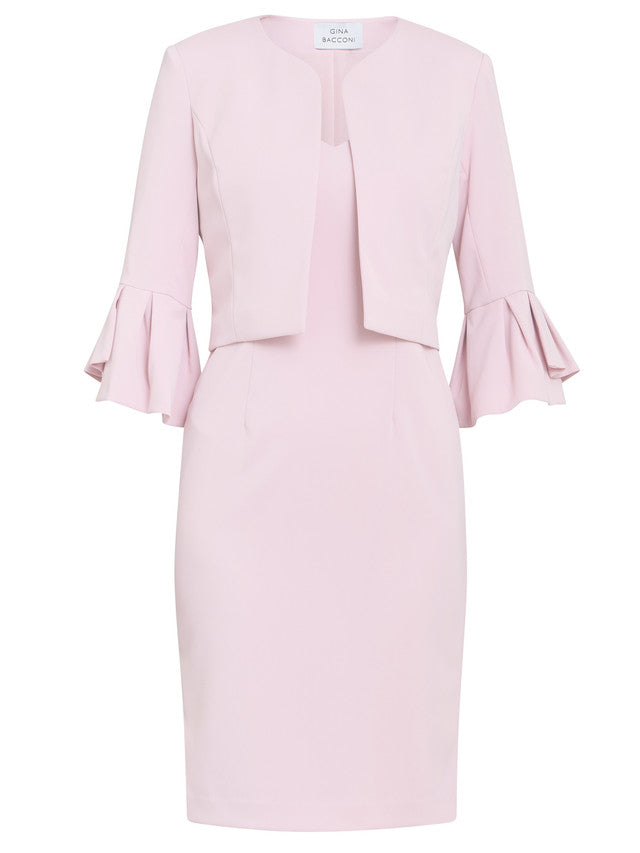  Melissa Crepe Dress And Jacket