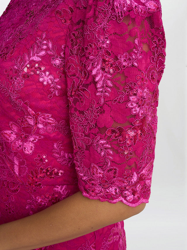  Tammy Embroidered Lace Dress