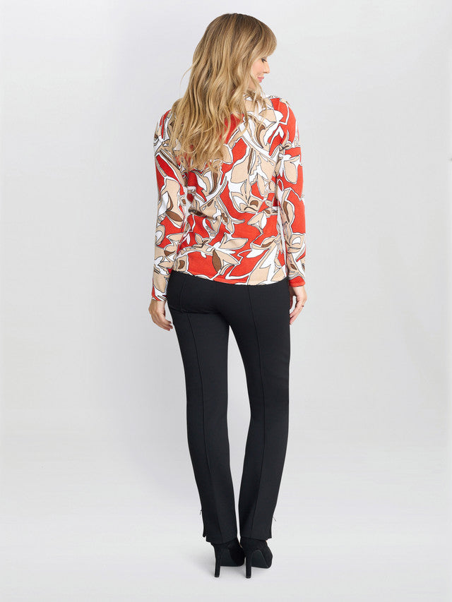  Jadelyn Floral Print Jumper With Diamanties