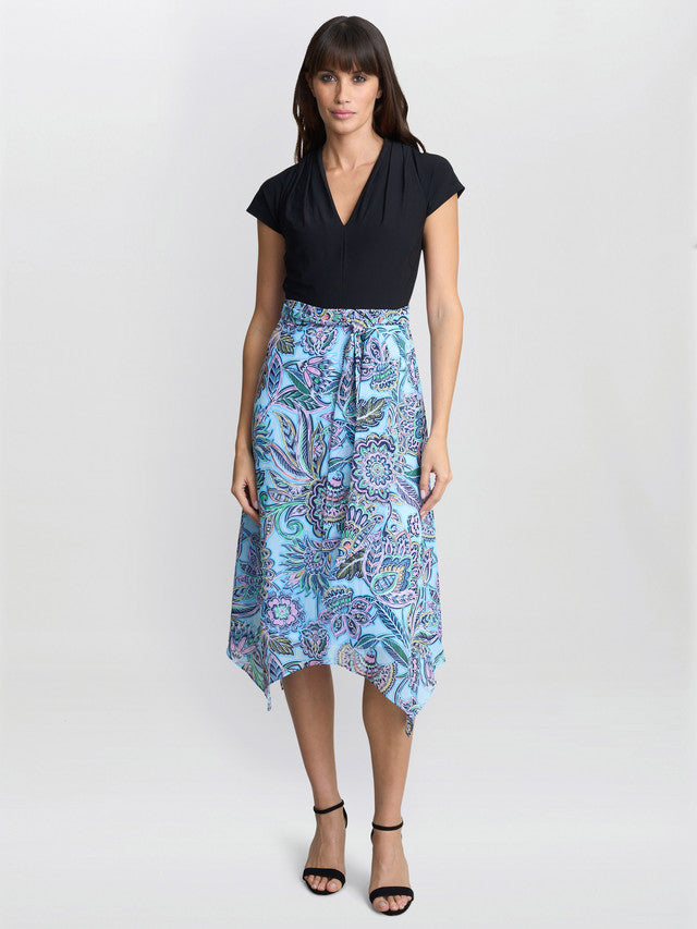  Charlotte Handkerchief Skirt Dress