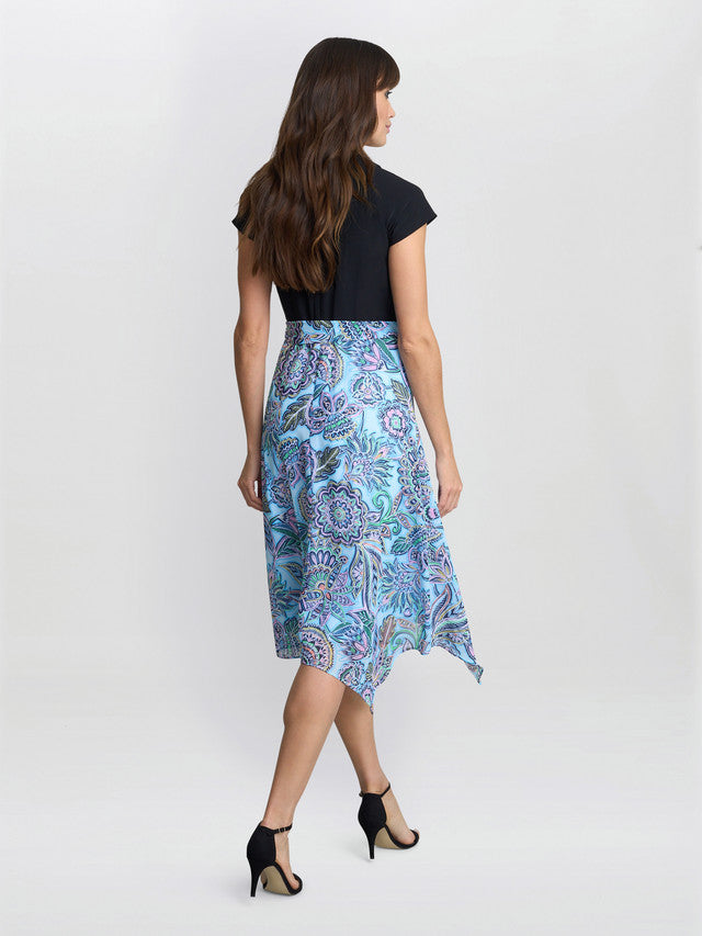  Charlotte Handkerchief Skirt Dress