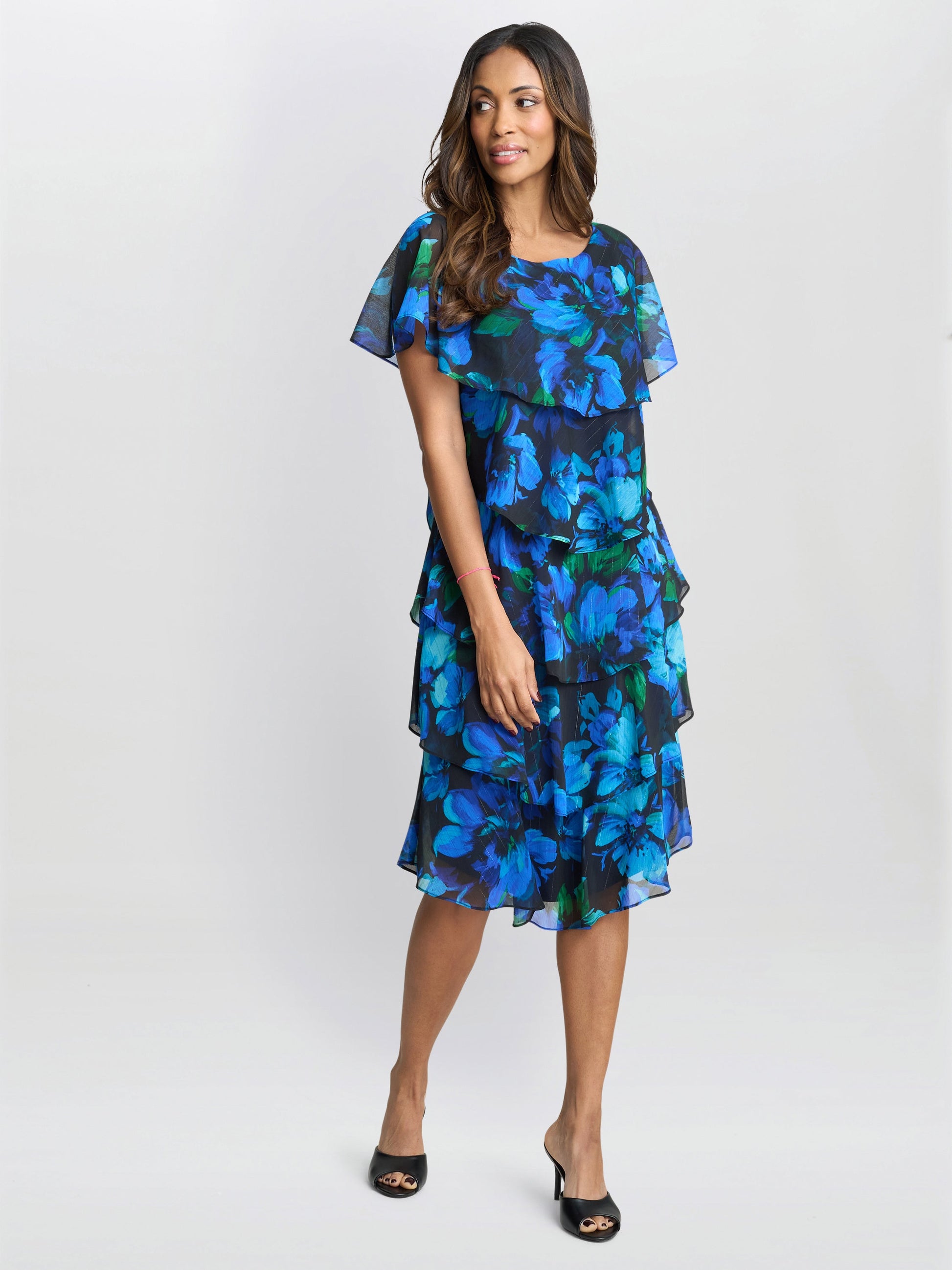  Matilda Floral Tier Dress