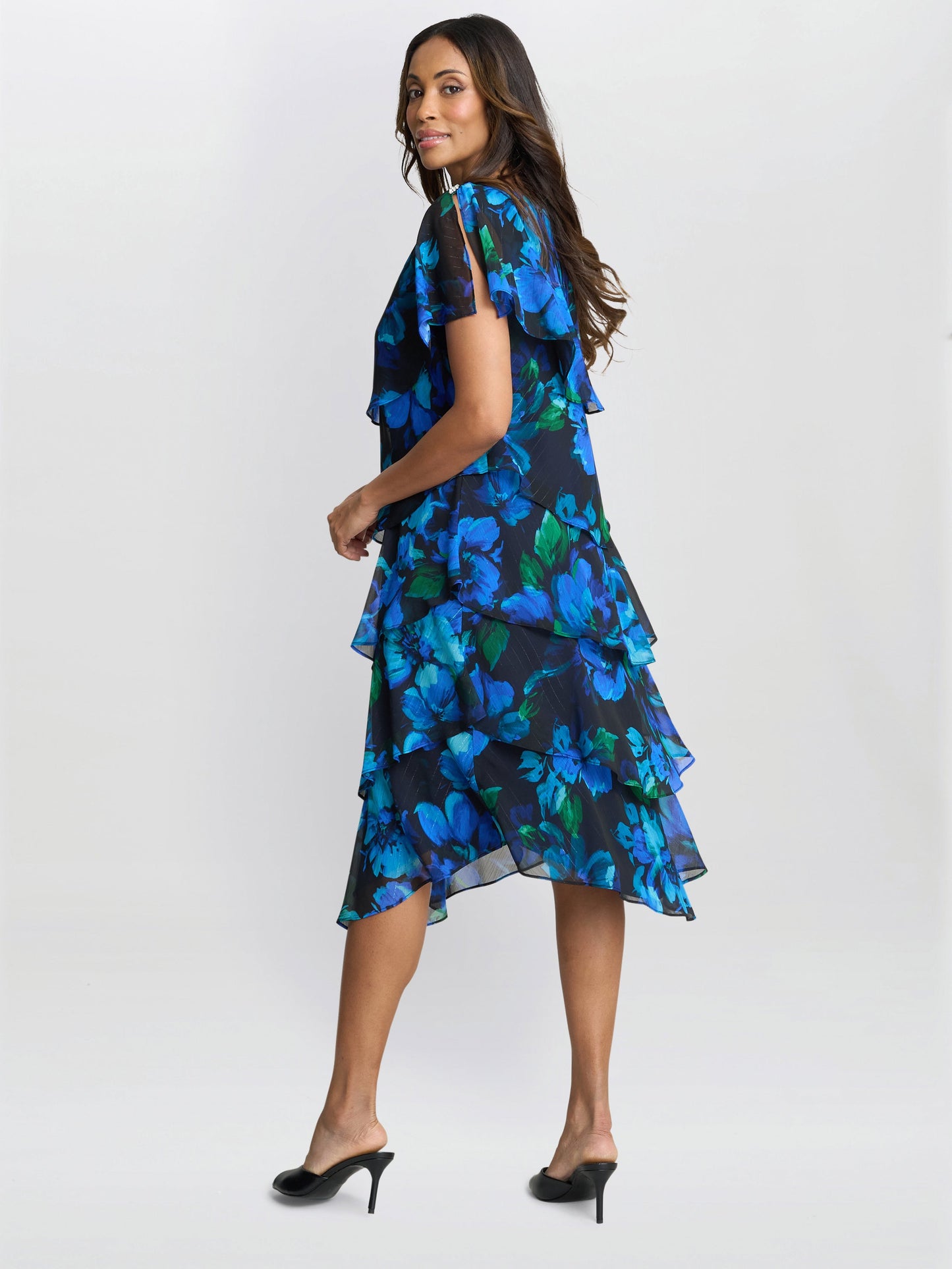  Matilda Floral Tier Dress