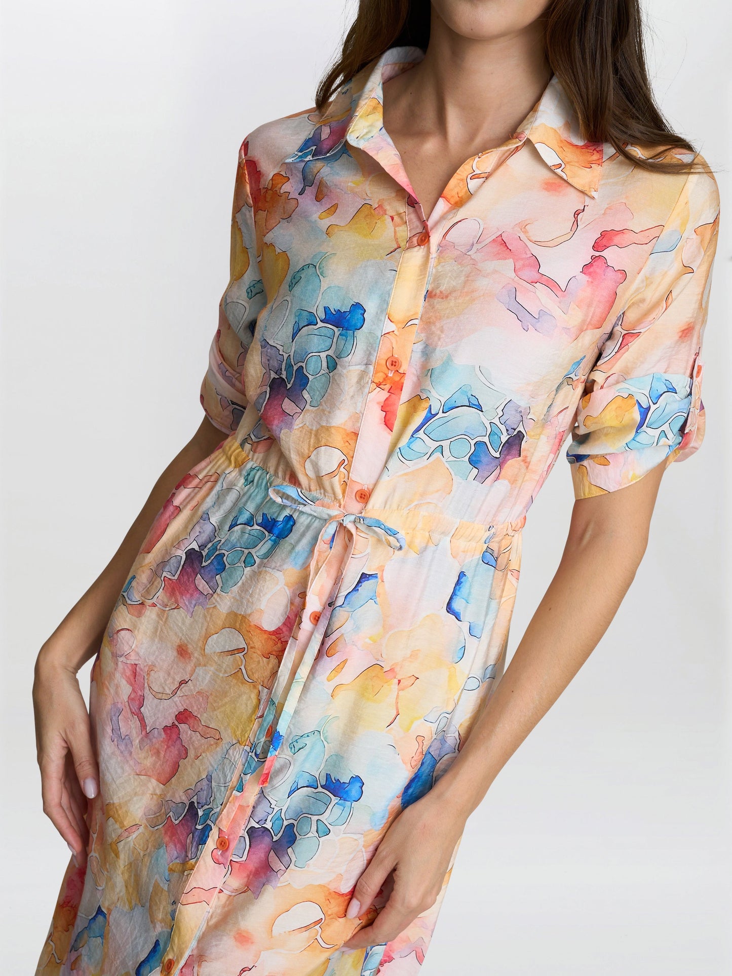  Aubree Shirt Dress