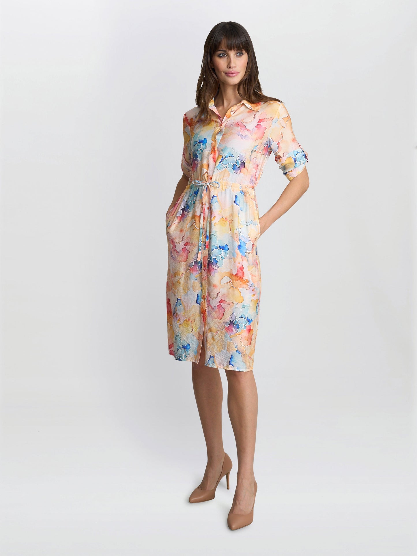  Aubree Shirt Dress