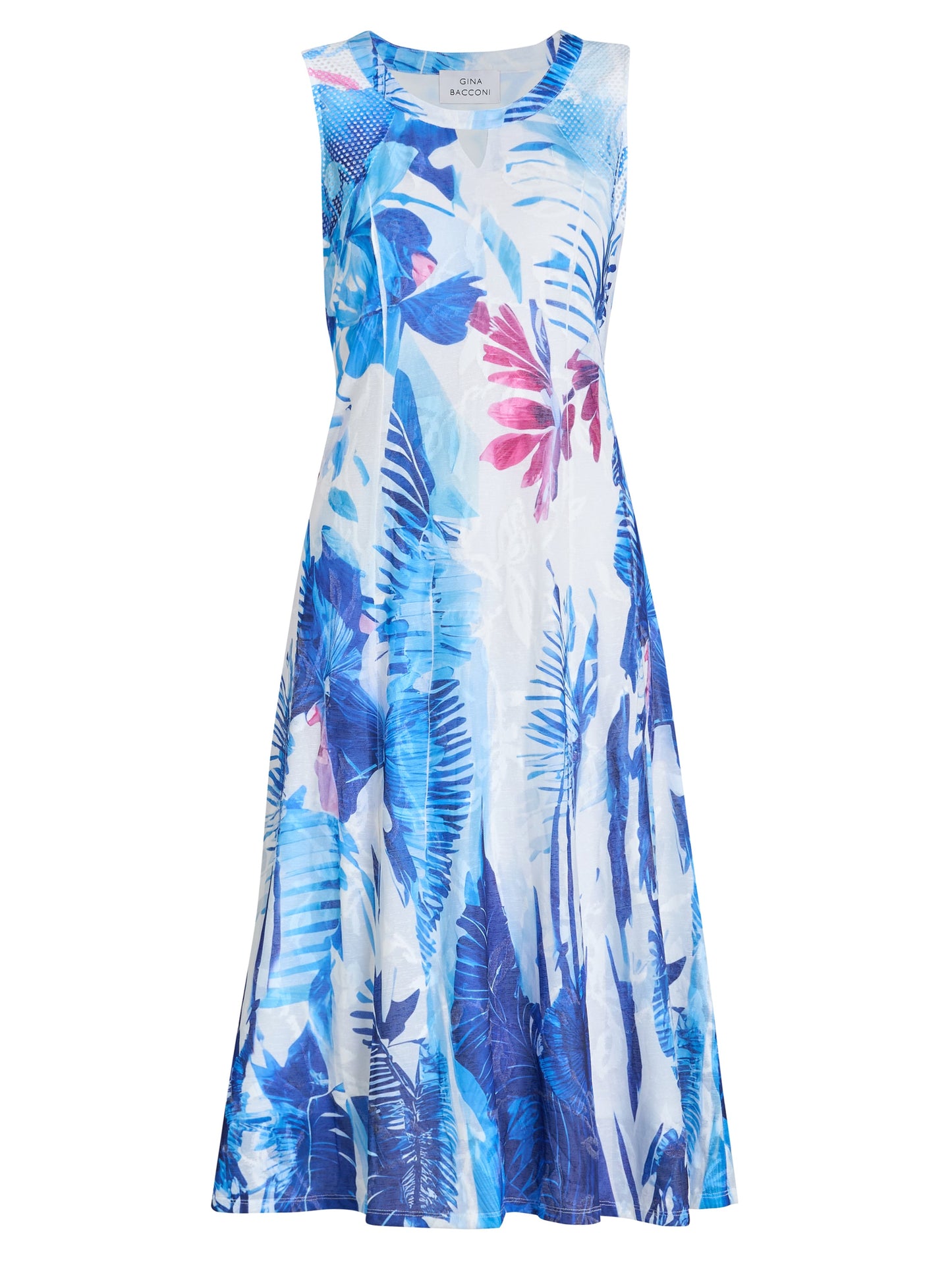  Camila Blue Floral Dress