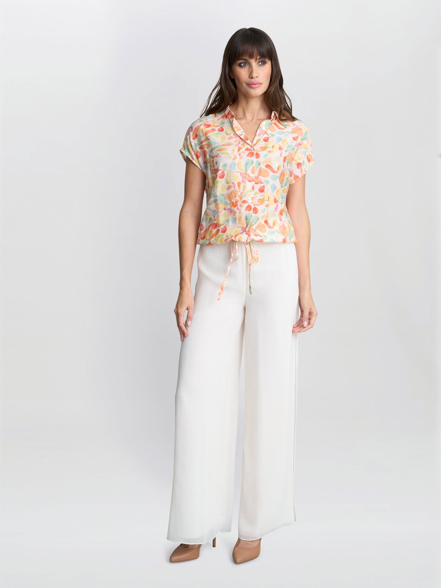  Faith Tie Waist Shirt
