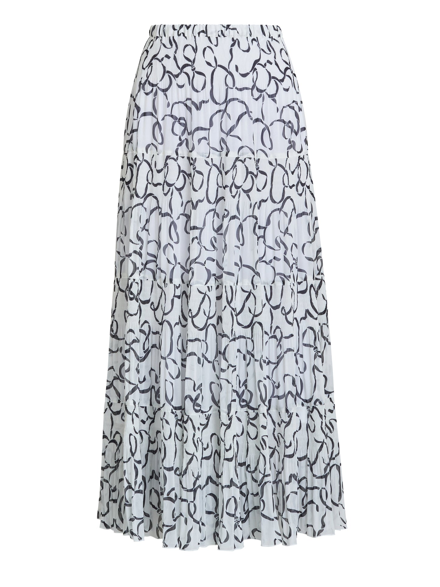  Jasmina Pleated Maxi Skirt