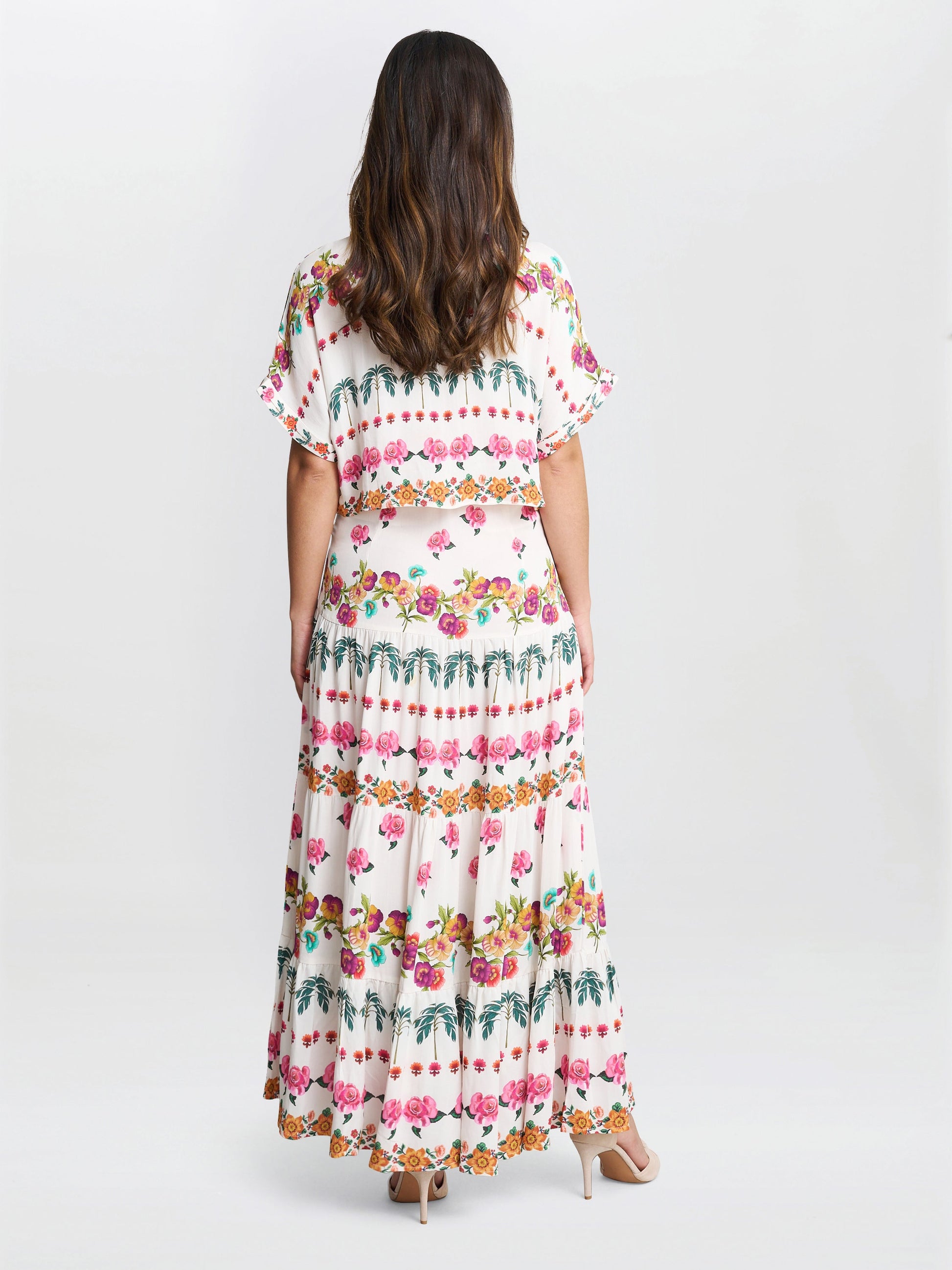  Sasha Floral Shirt Dress