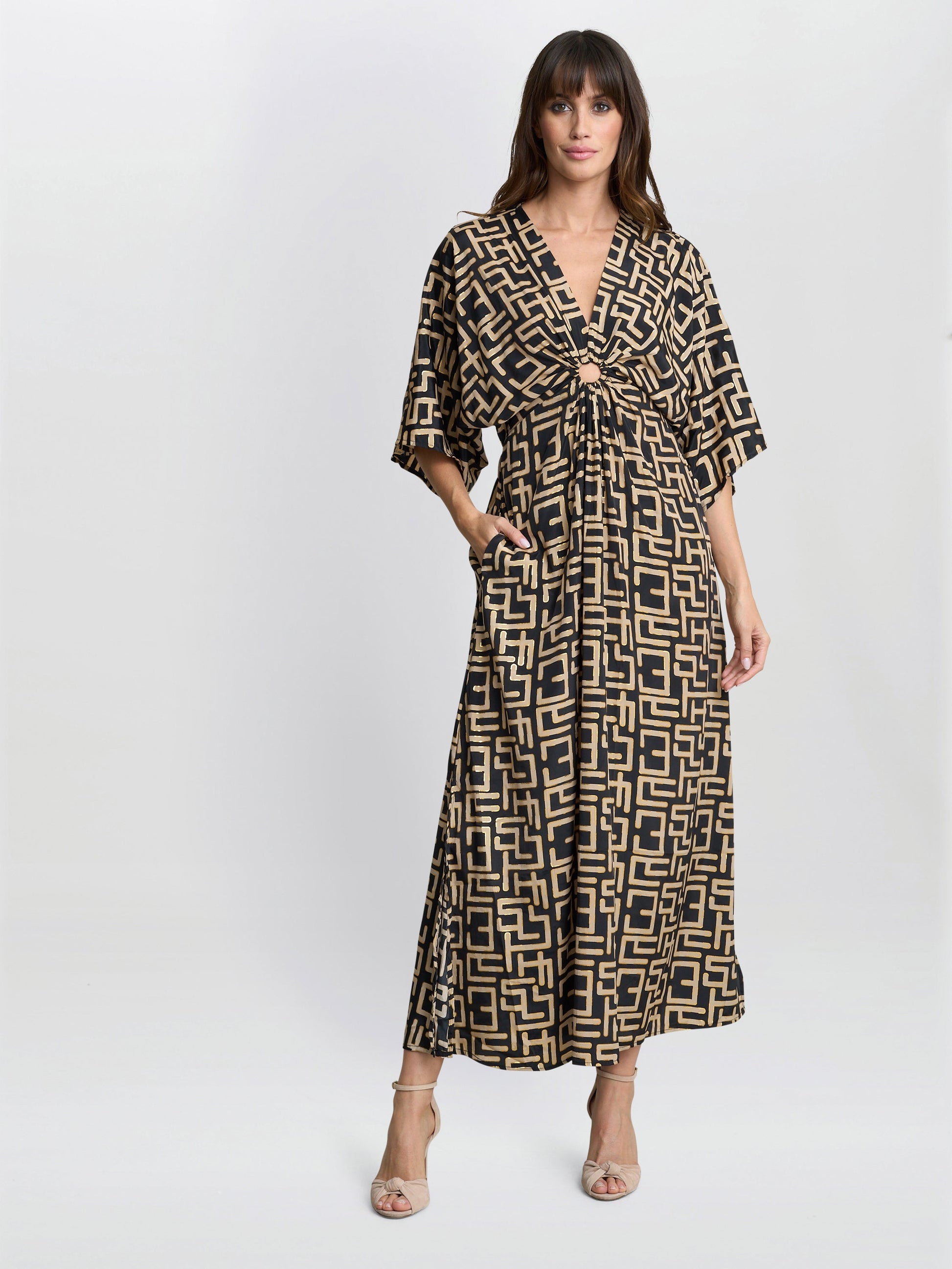  Nevaeh Stripe Maxi Dress