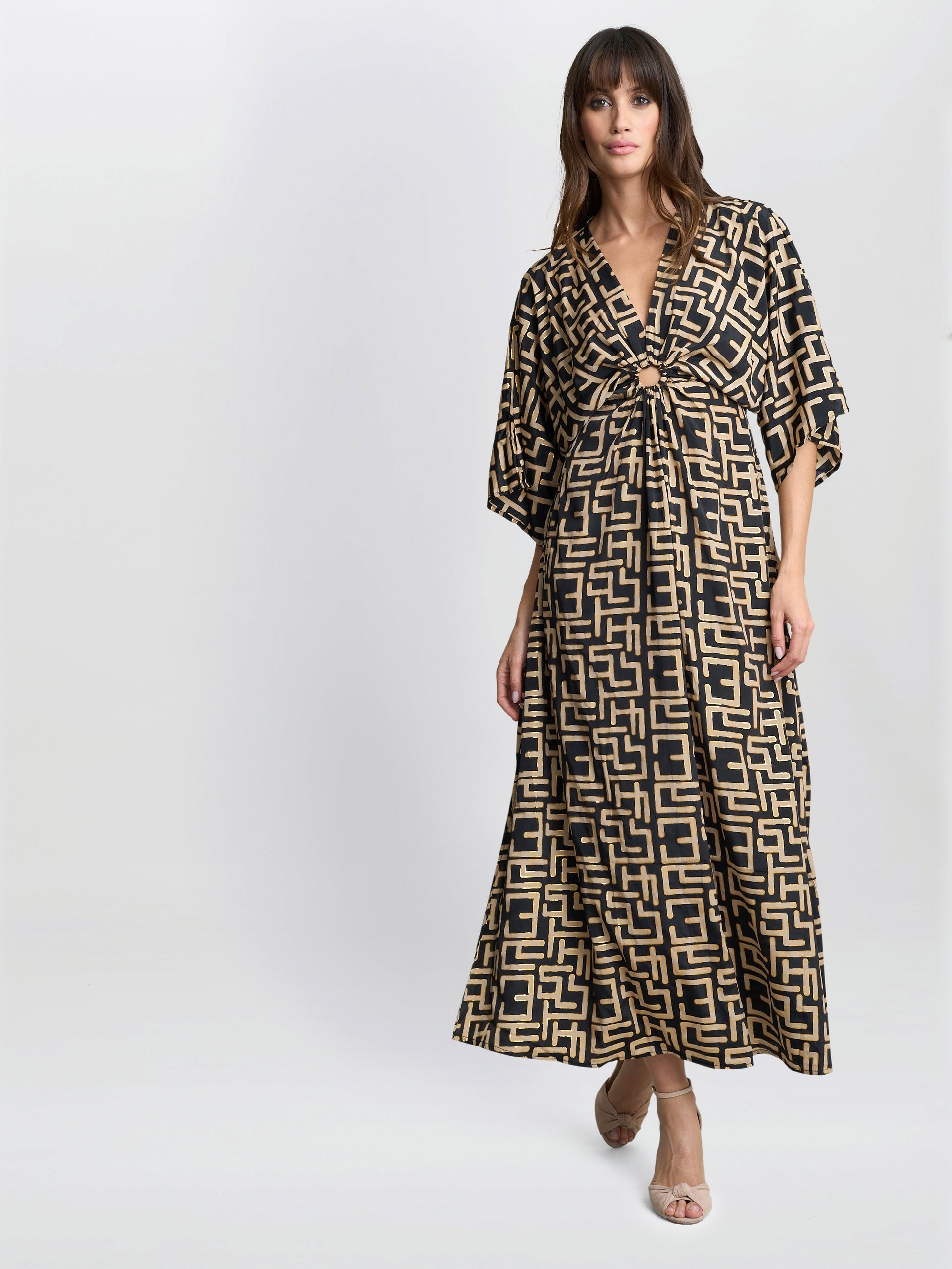 Nevaeh Stripe Maxi Dress