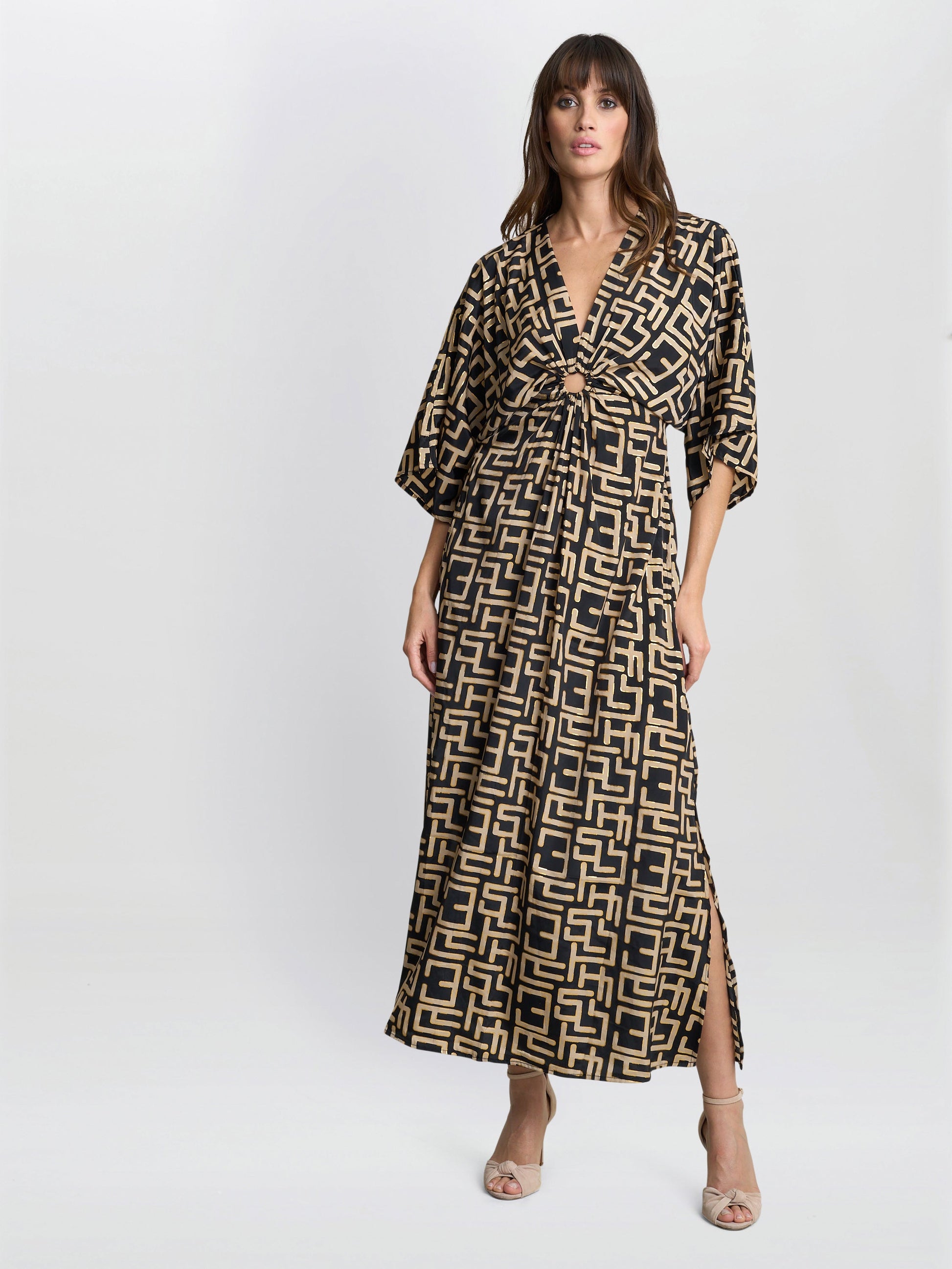  Nevaeh Stripe Maxi Dress