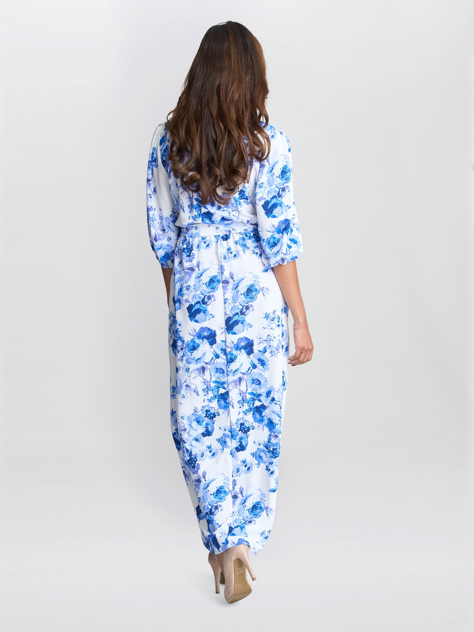  Karen Floral Print Maxi Dress