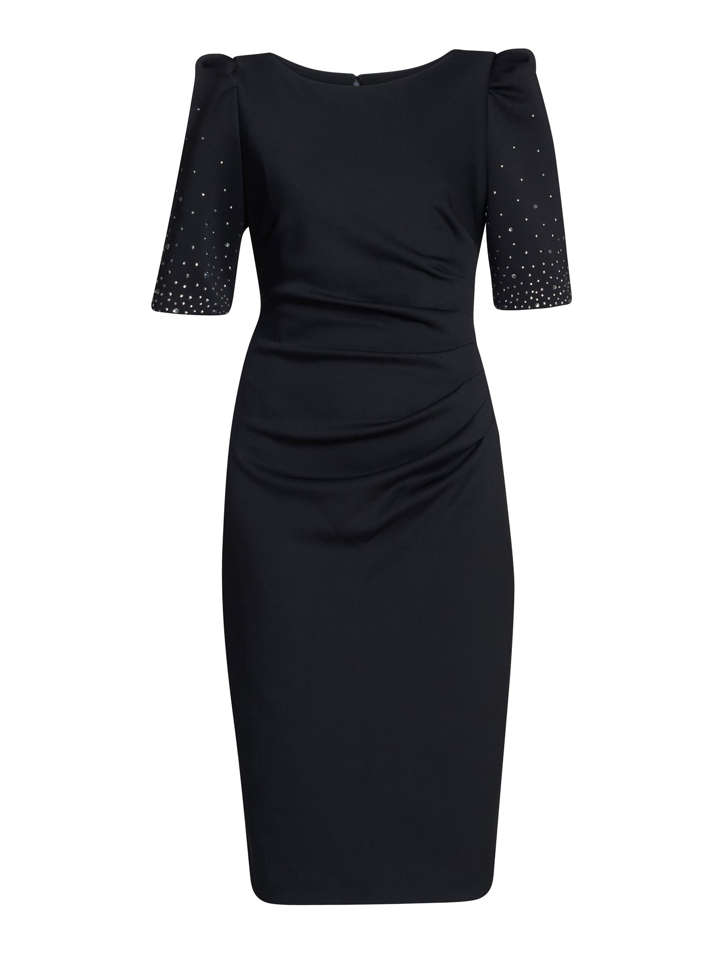  Louisa Dress With Beaded Sleeve