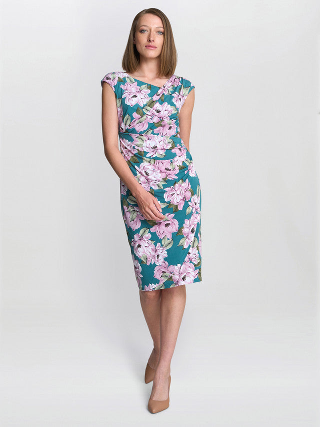  Martha Floral Print Dress