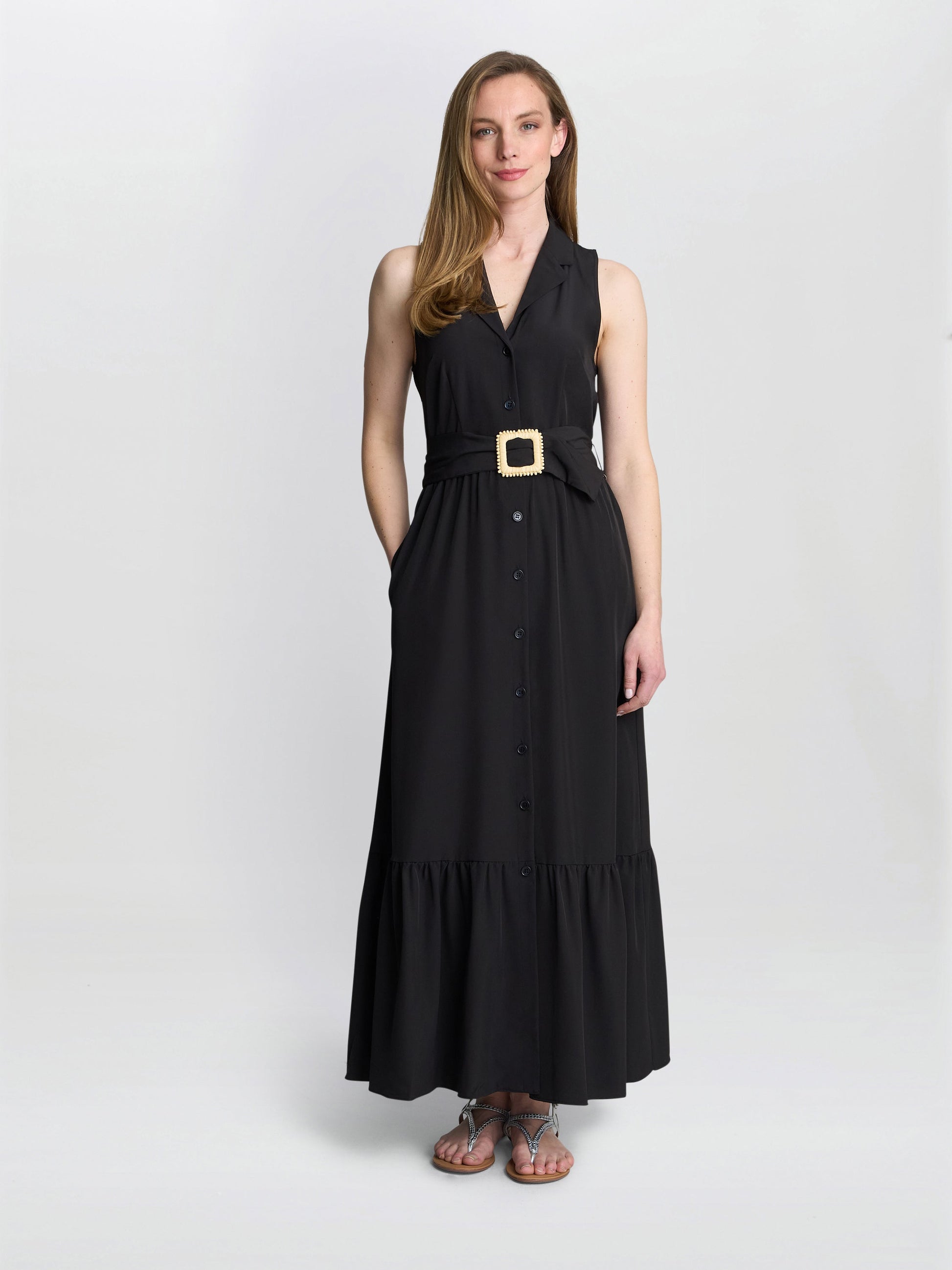  Jamie Maxi Shirt Dress