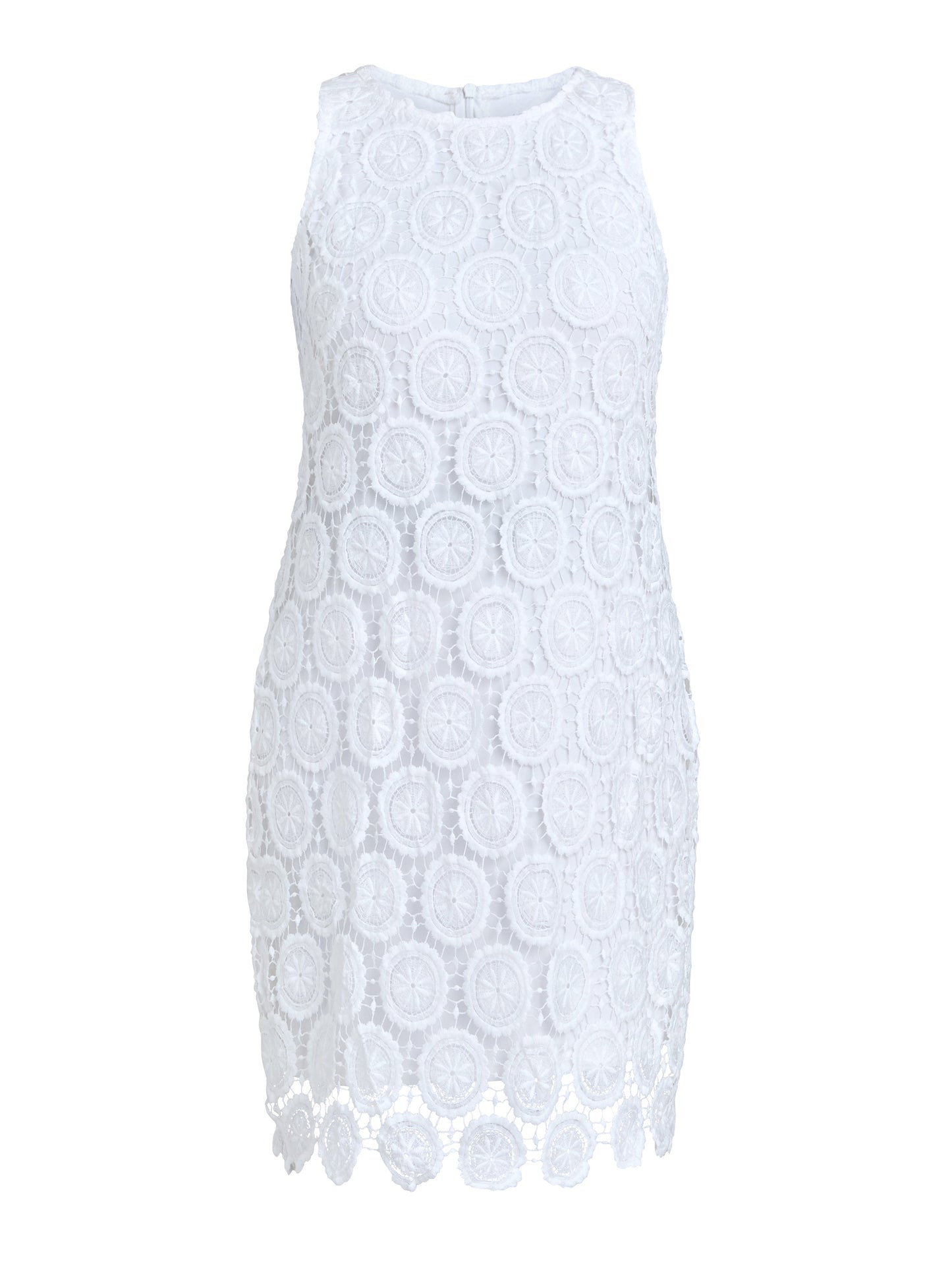  Fran Giupure Lace Shift Dress