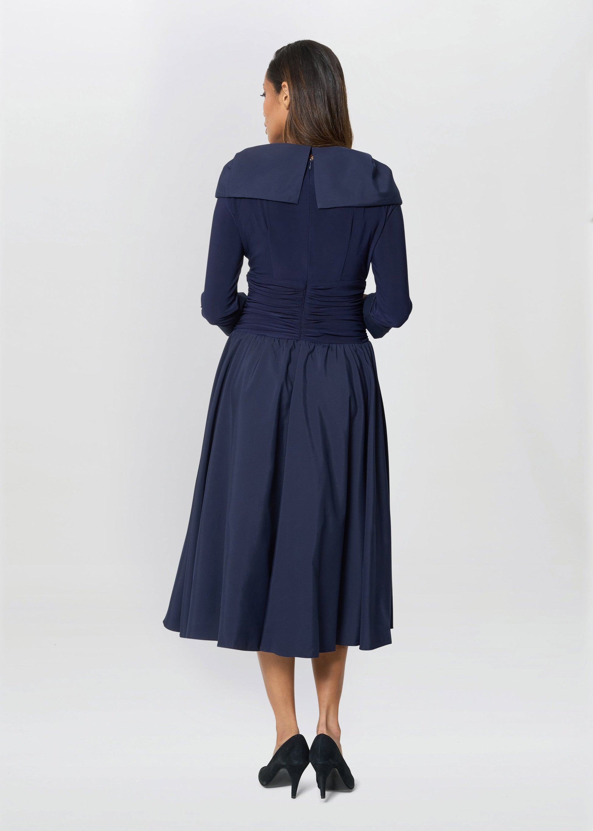  Anne-Marie Taffeta Dress