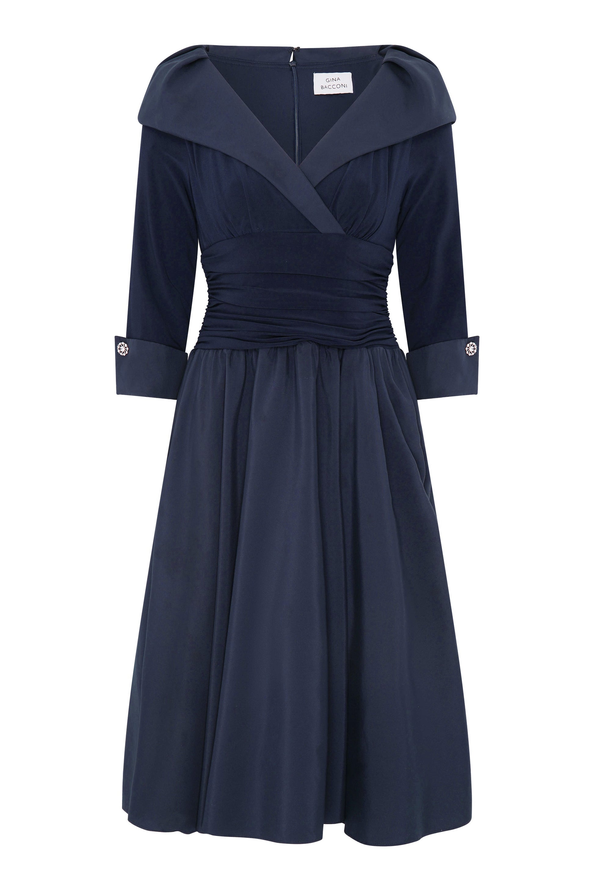  Anne-Marie Taffeta Dress