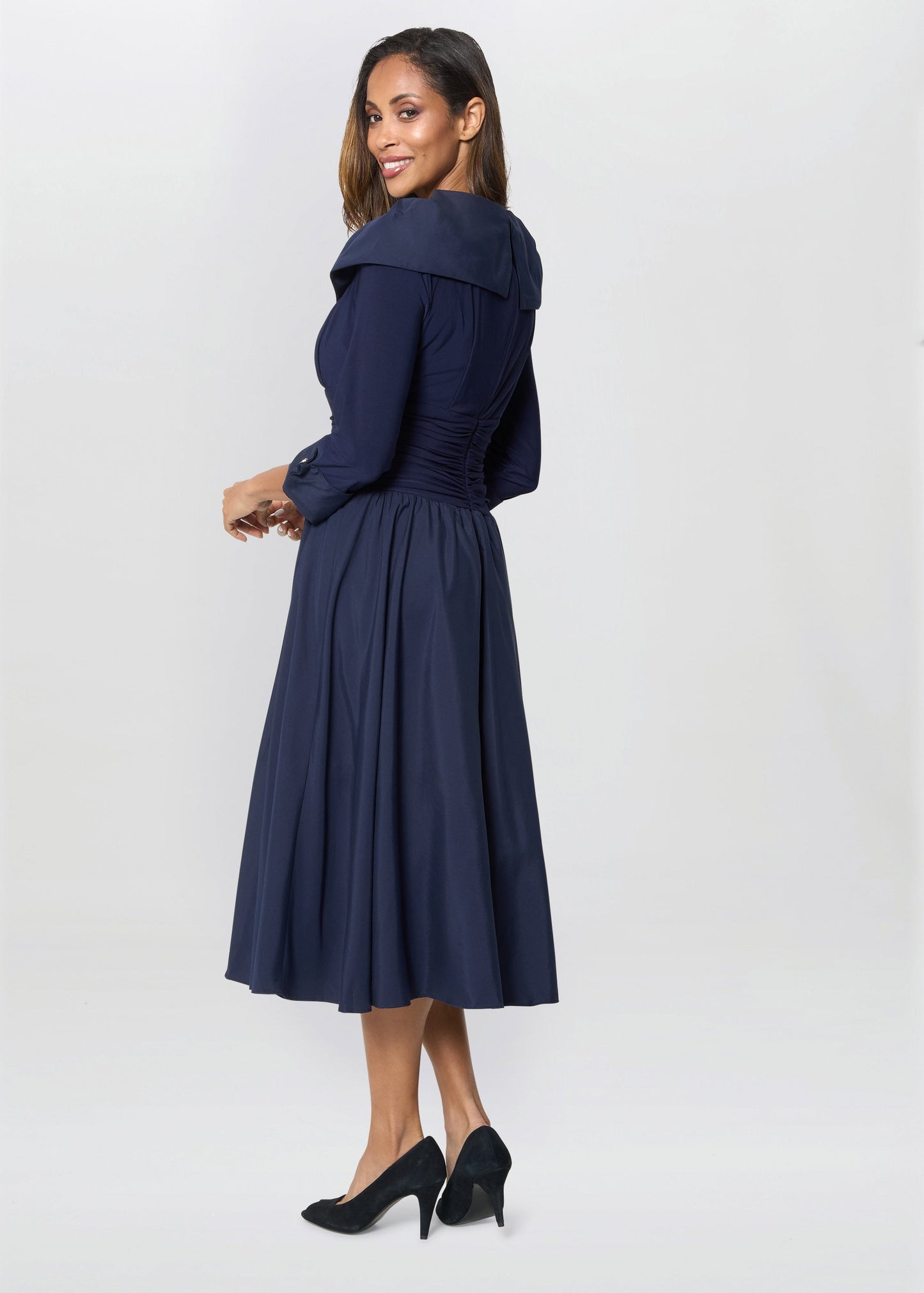  Anne-Marie Taffeta Dress