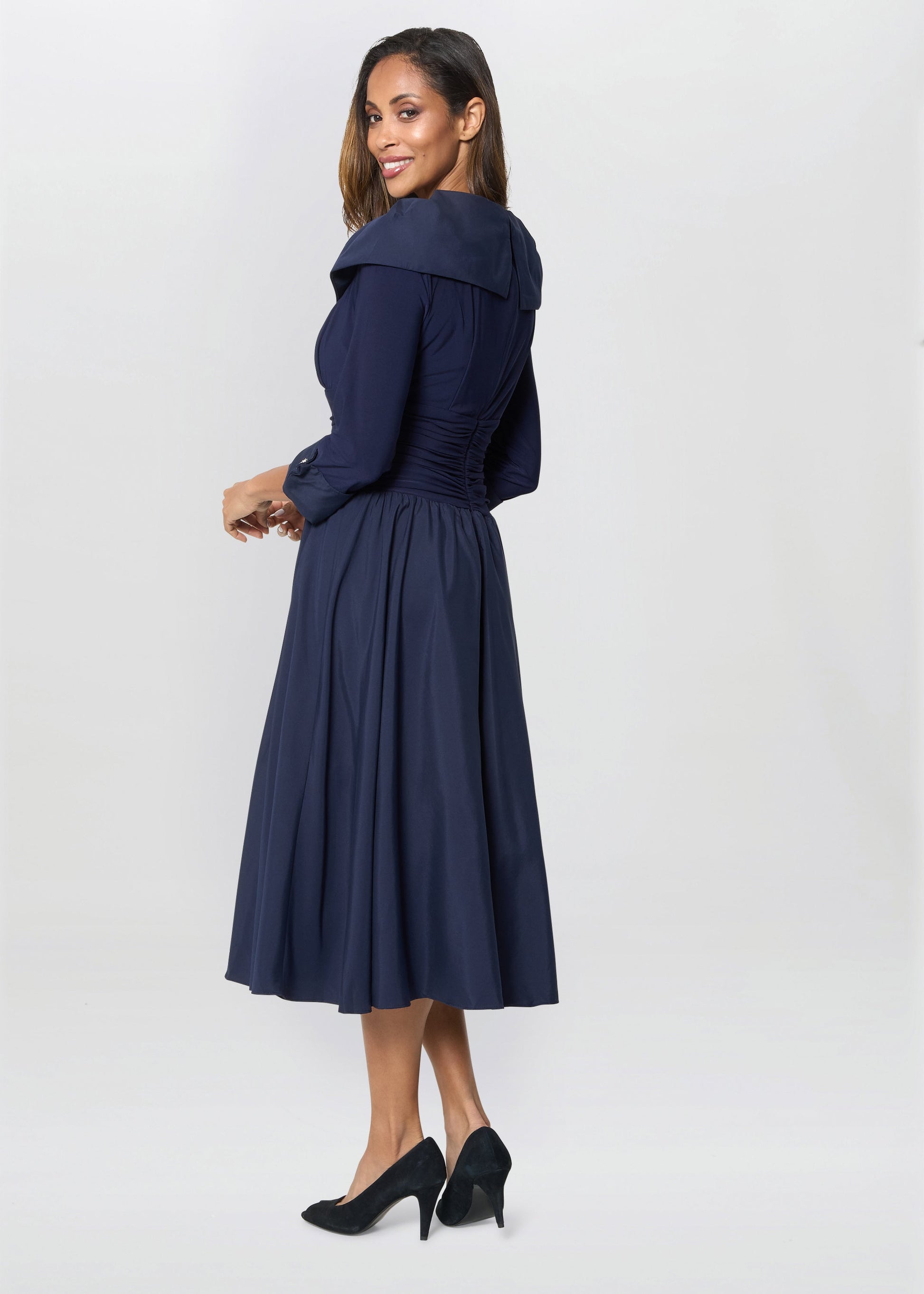  Anne-Marie Taffeta Dress