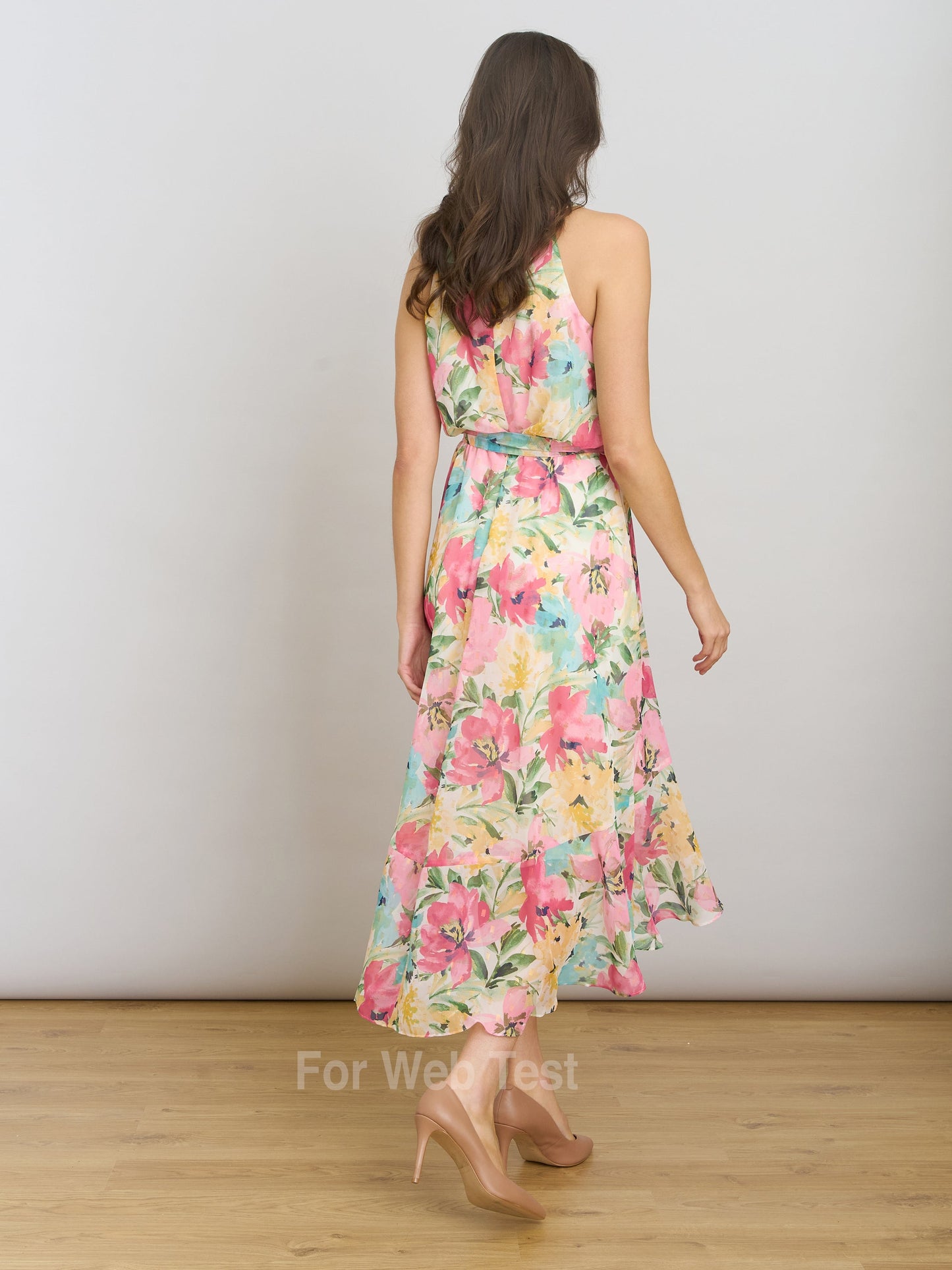  Beatrice Lurex Chiffon Dress
