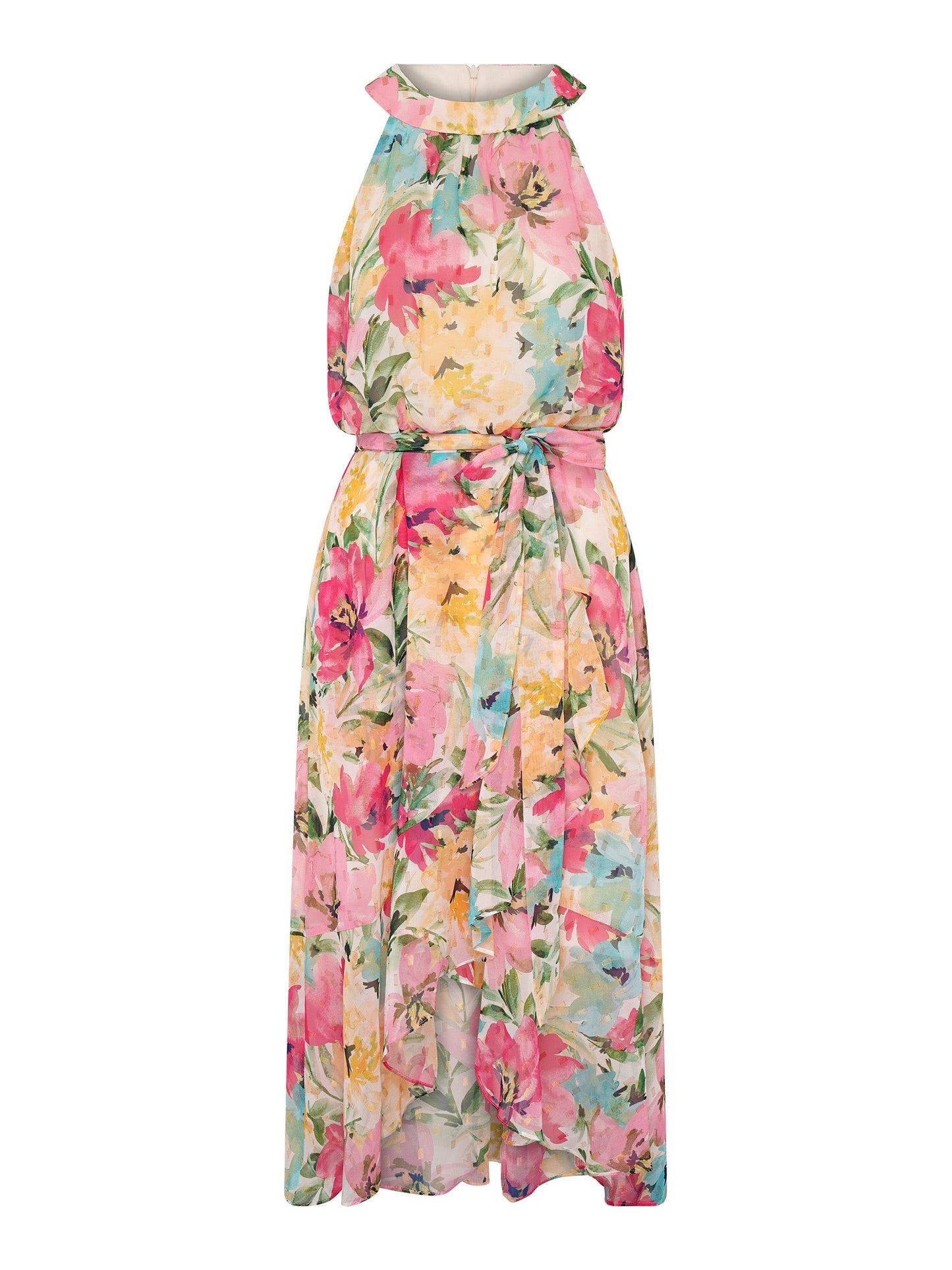  Beatrice Lurex Chiffon Dress