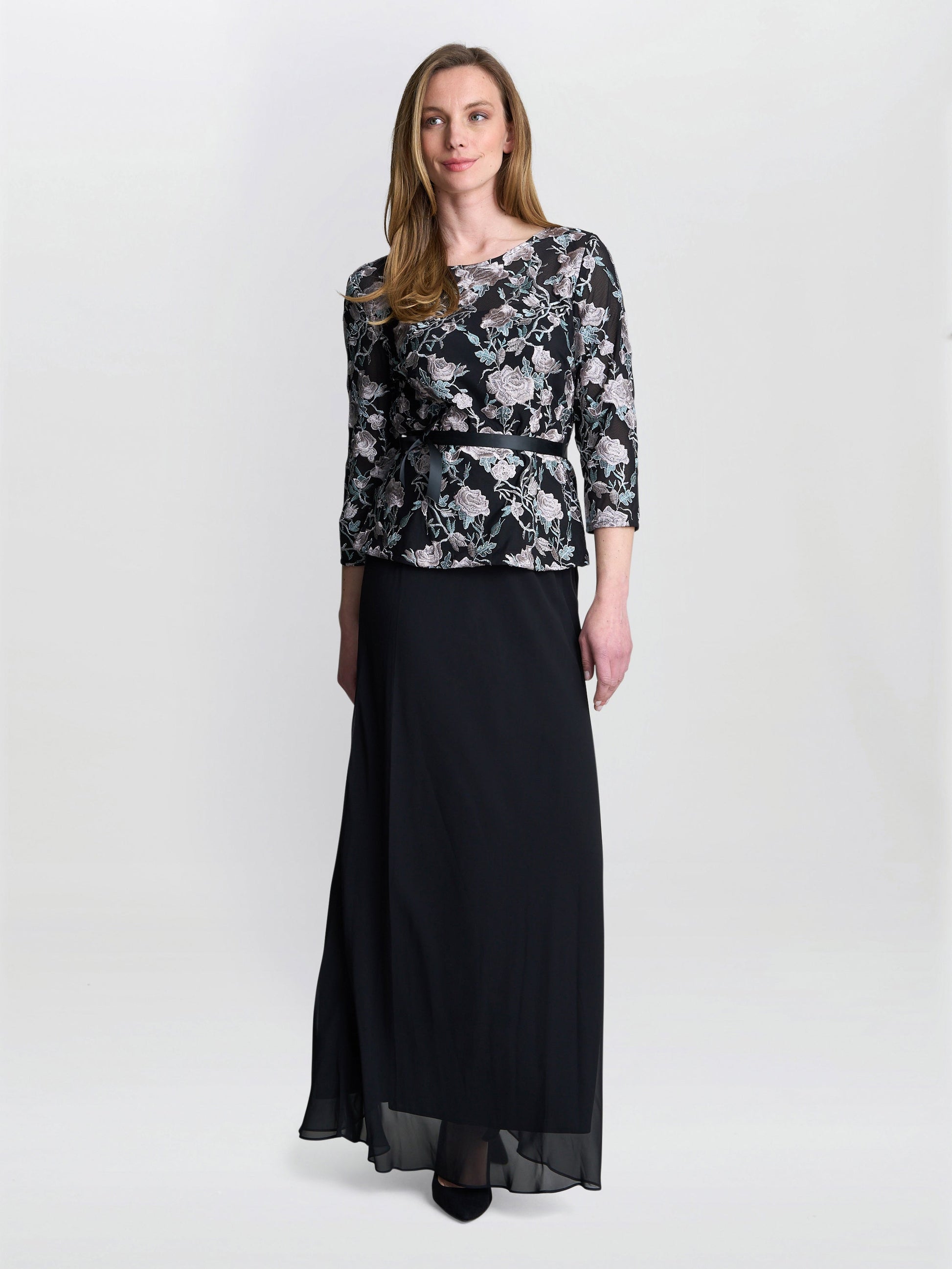  Bernice Chiffon Maxi Skirt