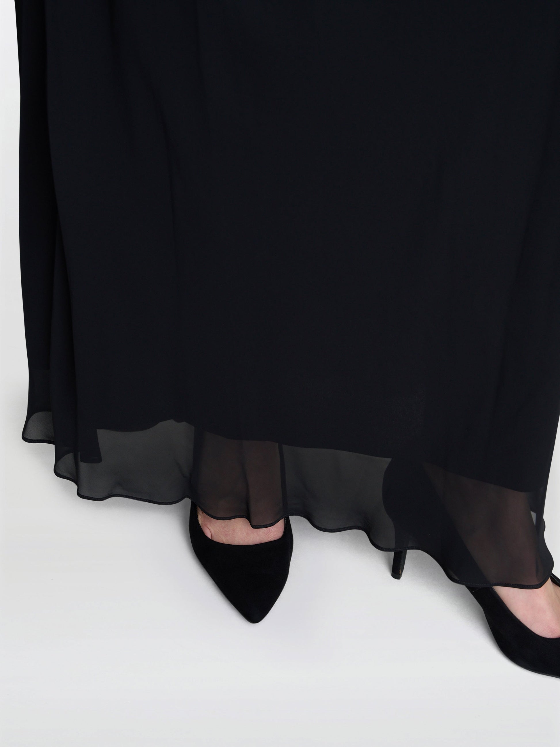  Bernice Chiffon Maxi Skirt