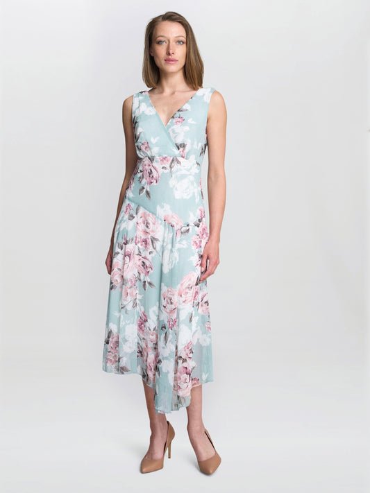  India Print Dress
