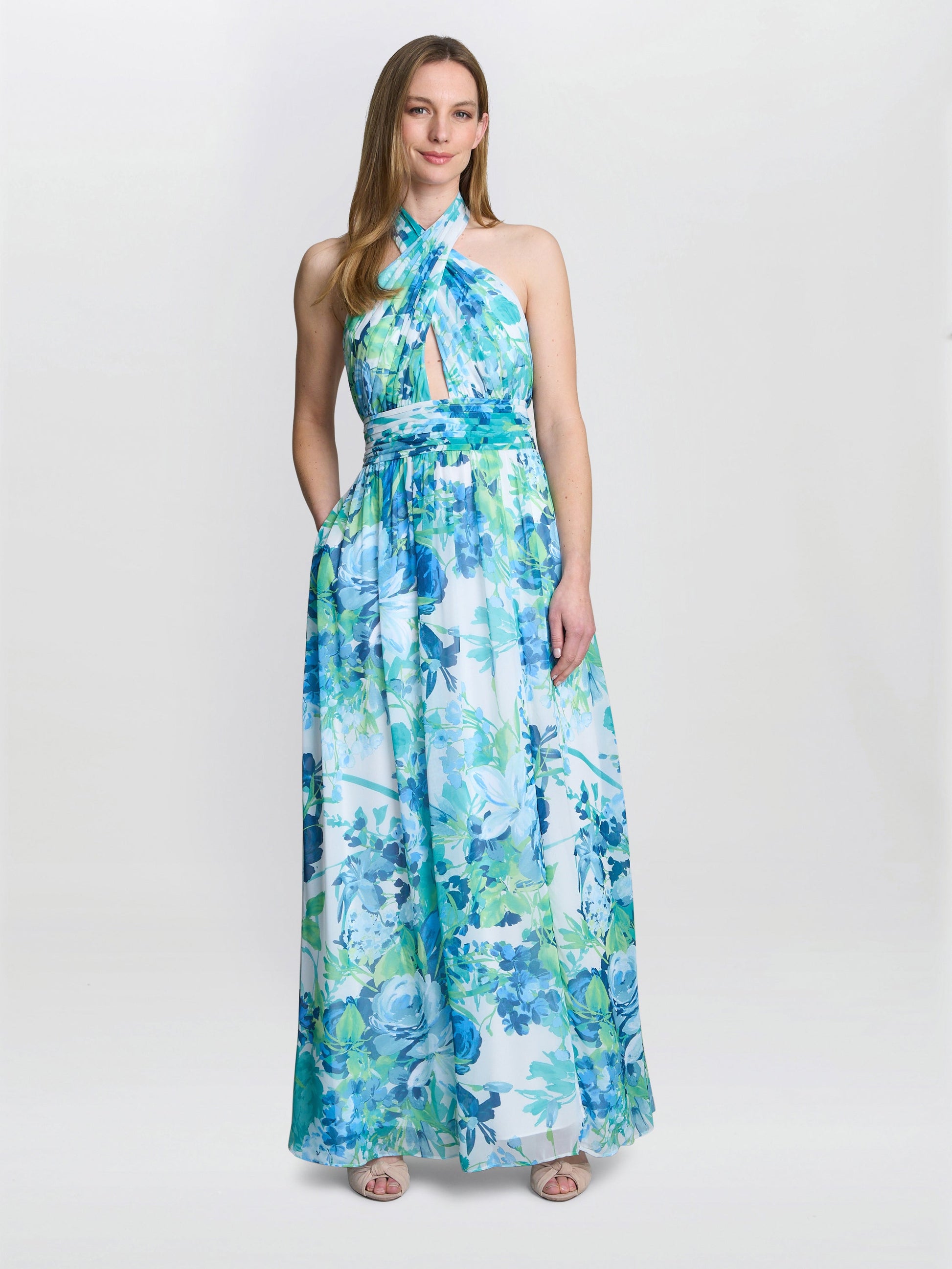  Pam Halterneck Dress