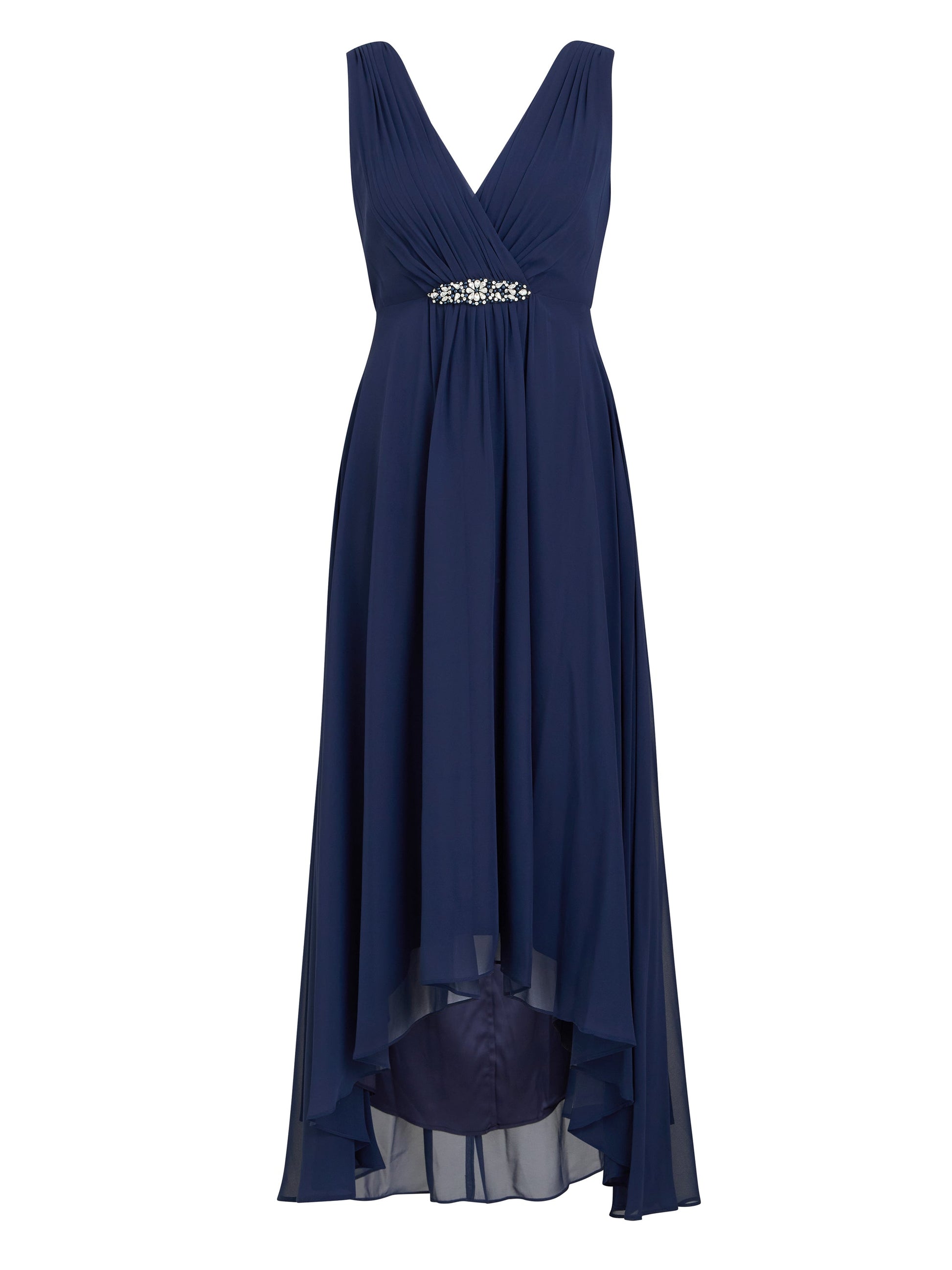  Pandora Wrap Effect Hi-Lo Dress