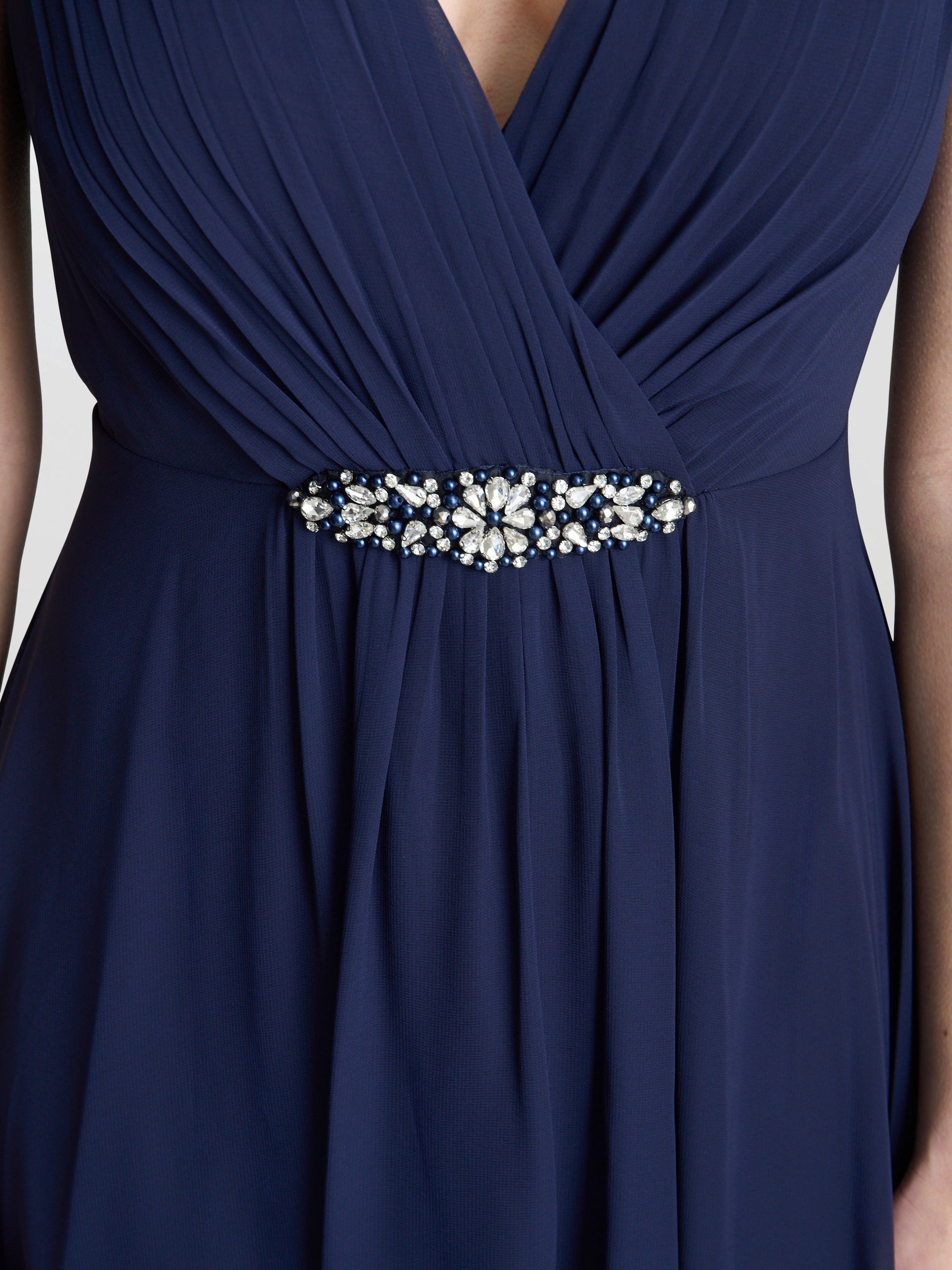  Pandora Wrap Effect Hi-Lo Dress