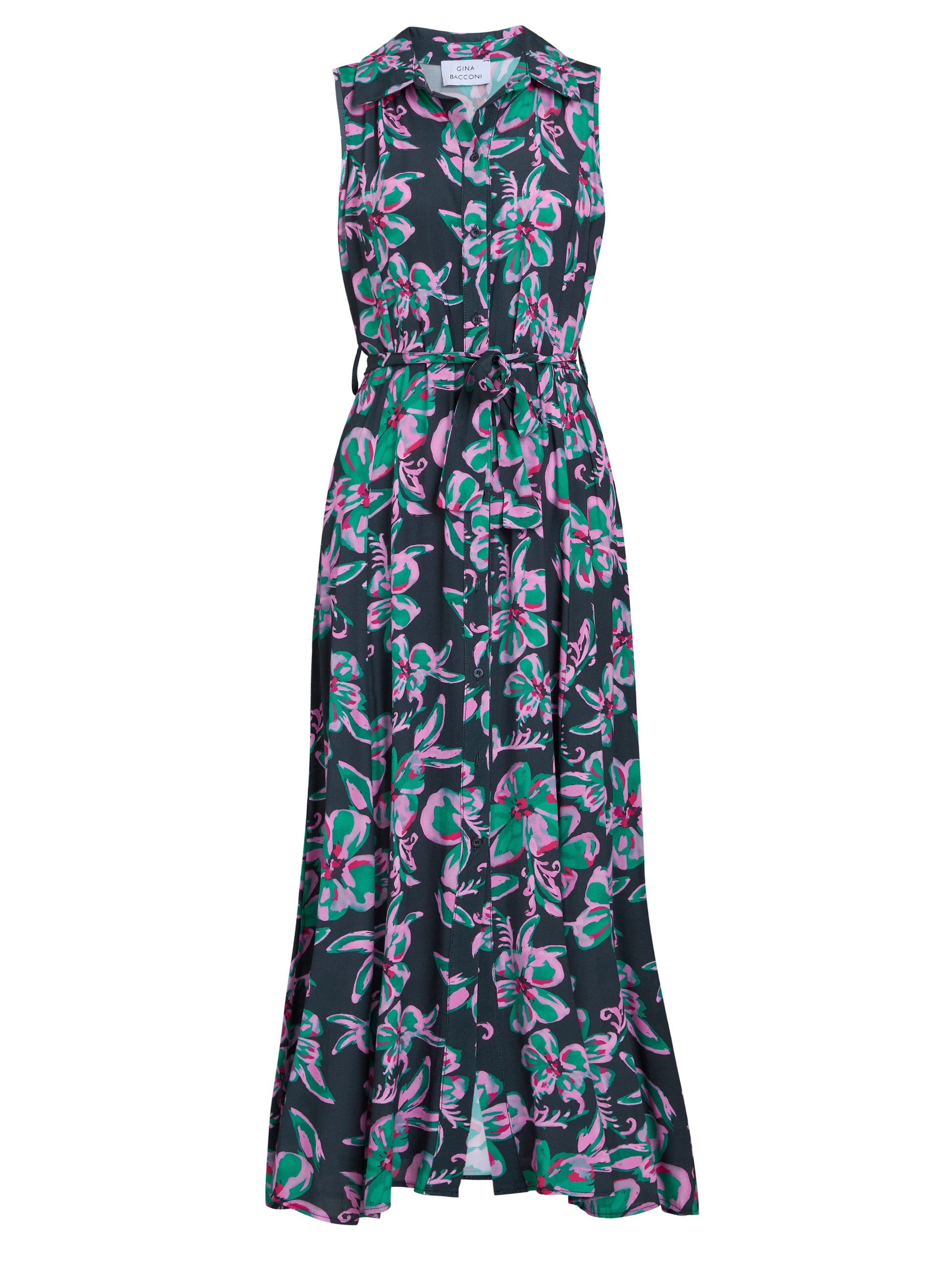  Reagan Long Shirt Dress