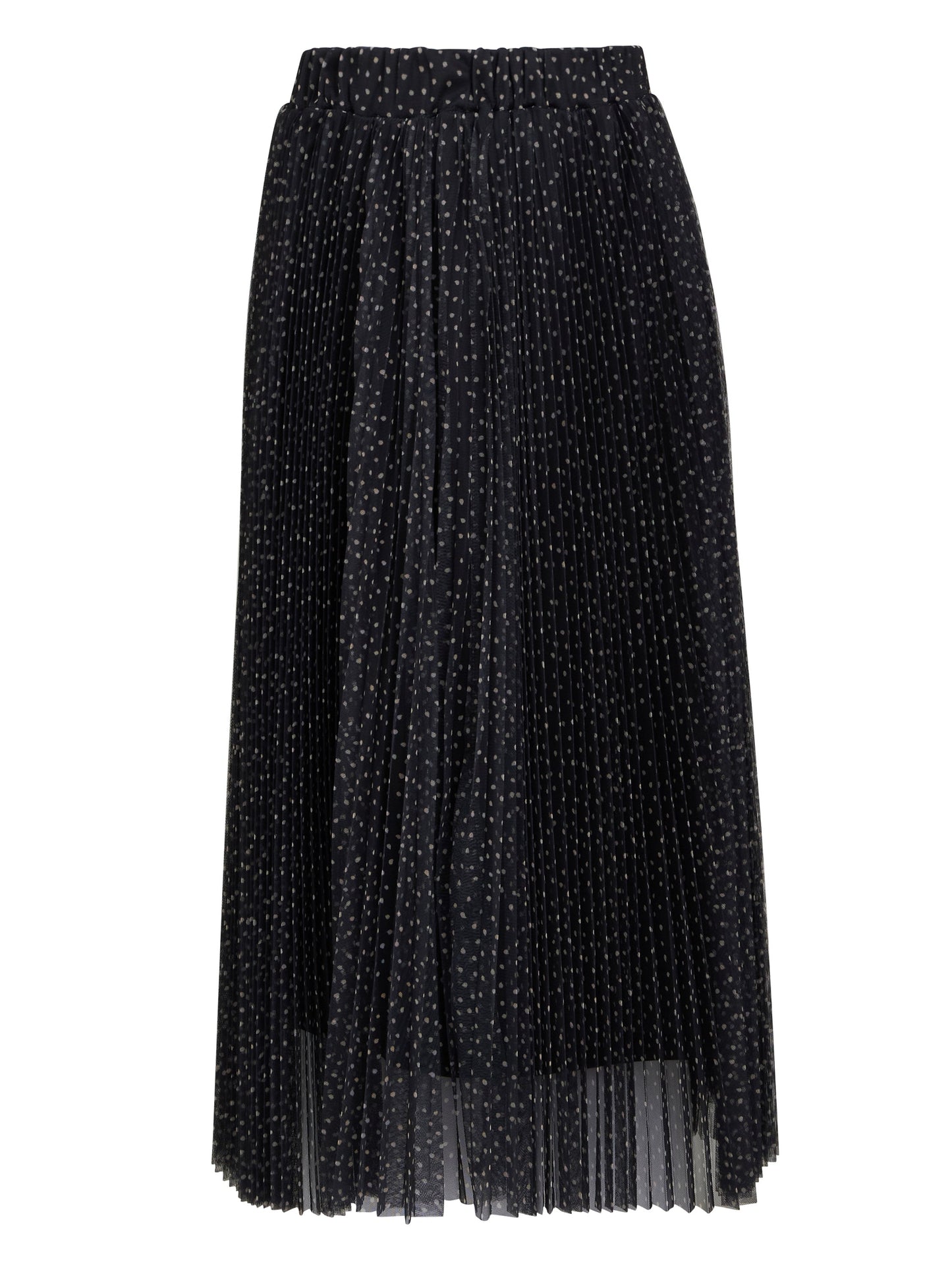  Roslynn Pleated Mesh Skirt
