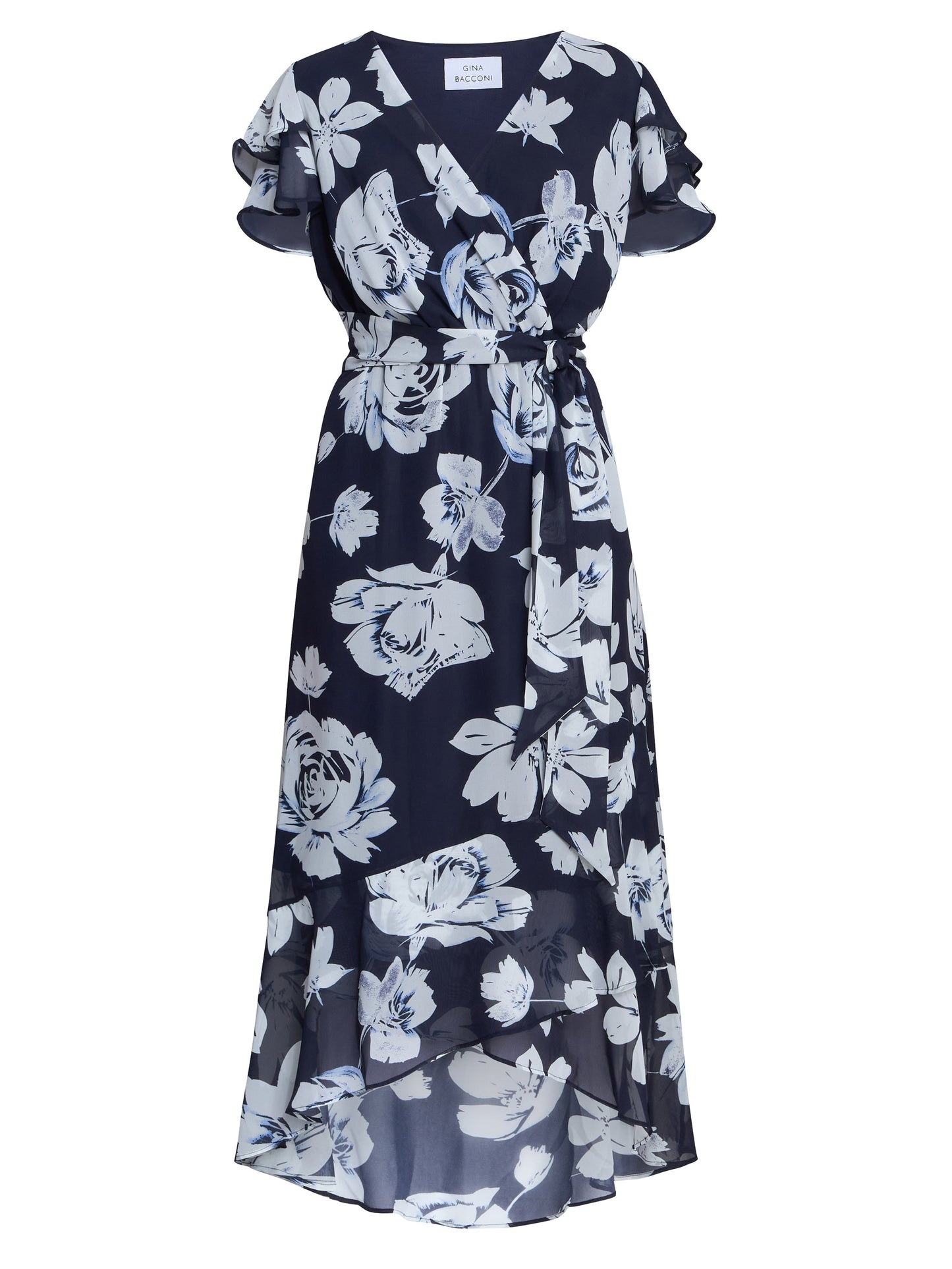  Teresa Floral Chiffon Dress