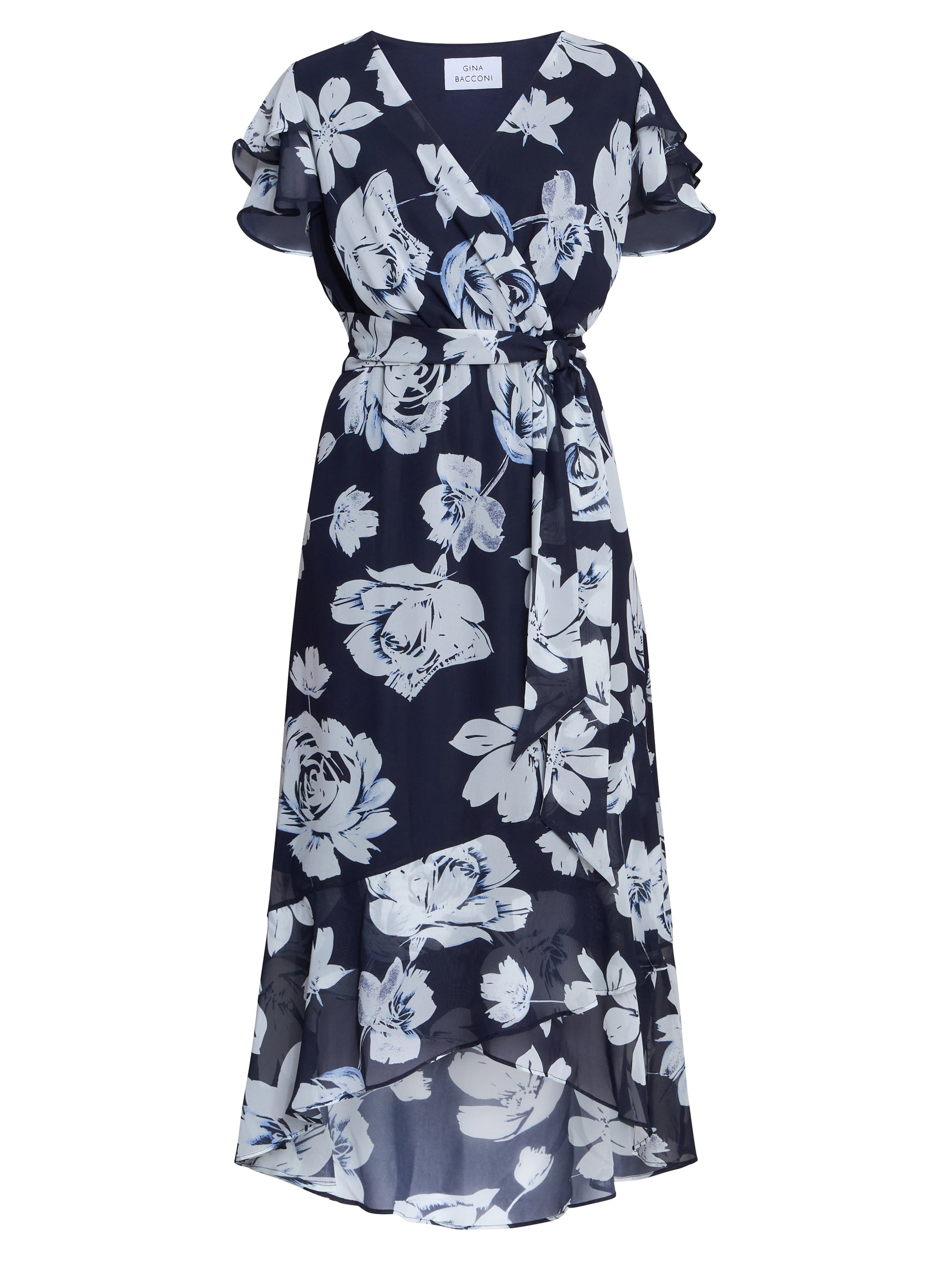  Teresa Floral Chiffon Dress