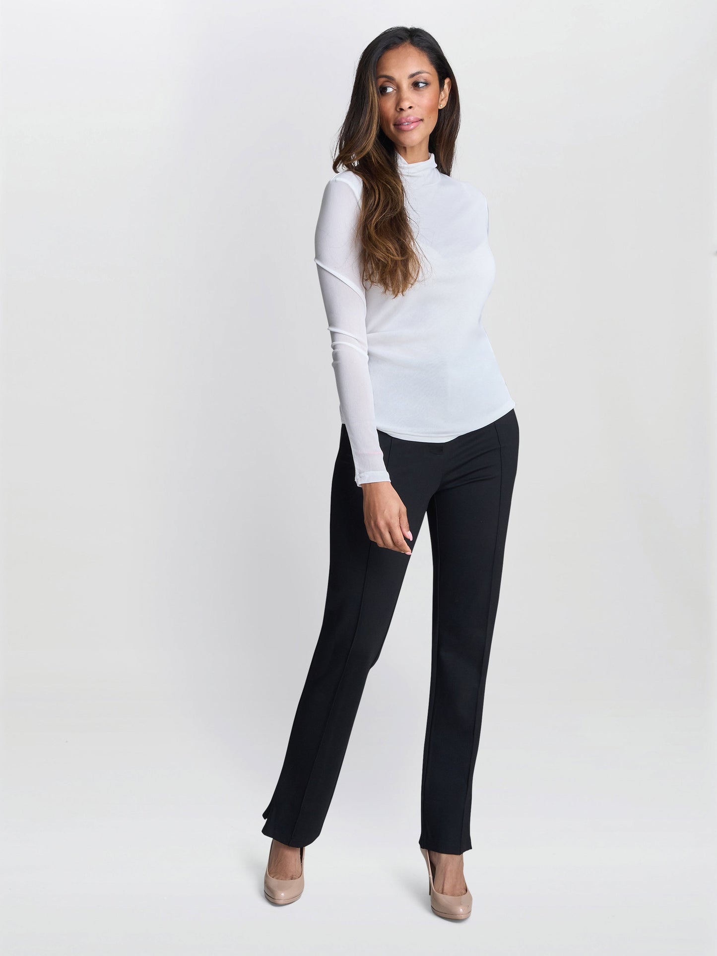  Uma Roll-Neck Top