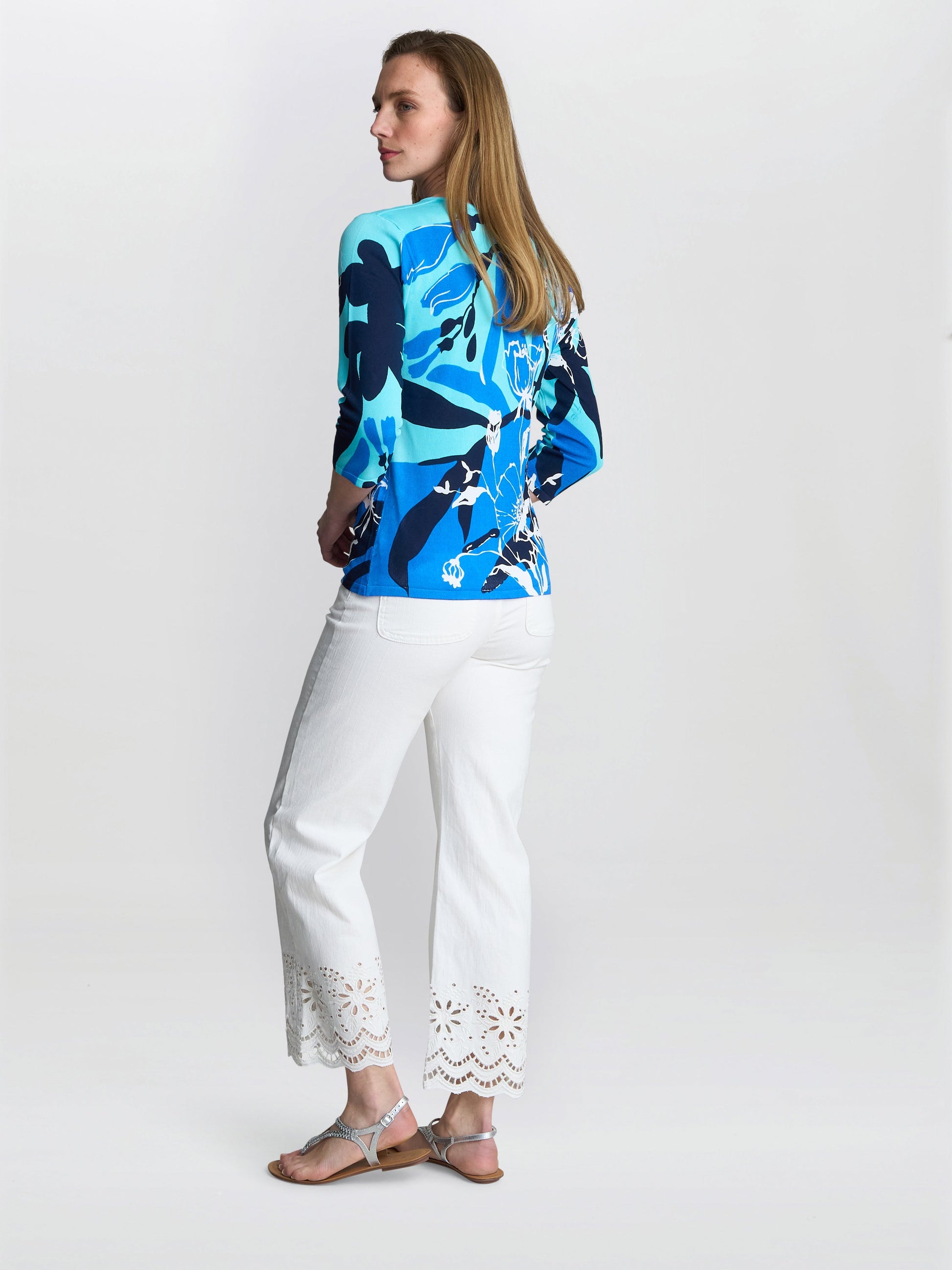  Atlanta Lightweight Sweater With Diamante Detail