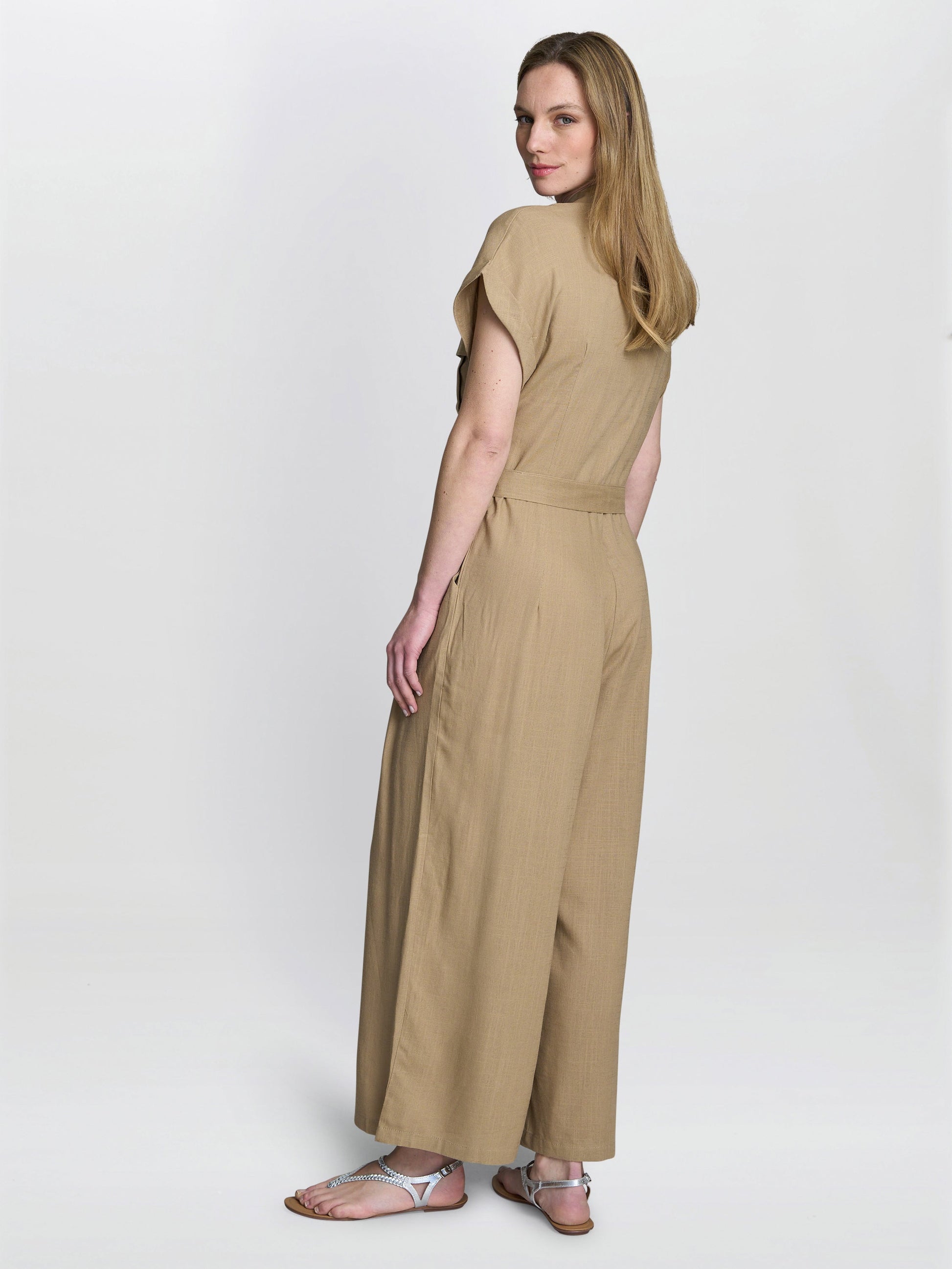  Carmela Linen Jumpsuit