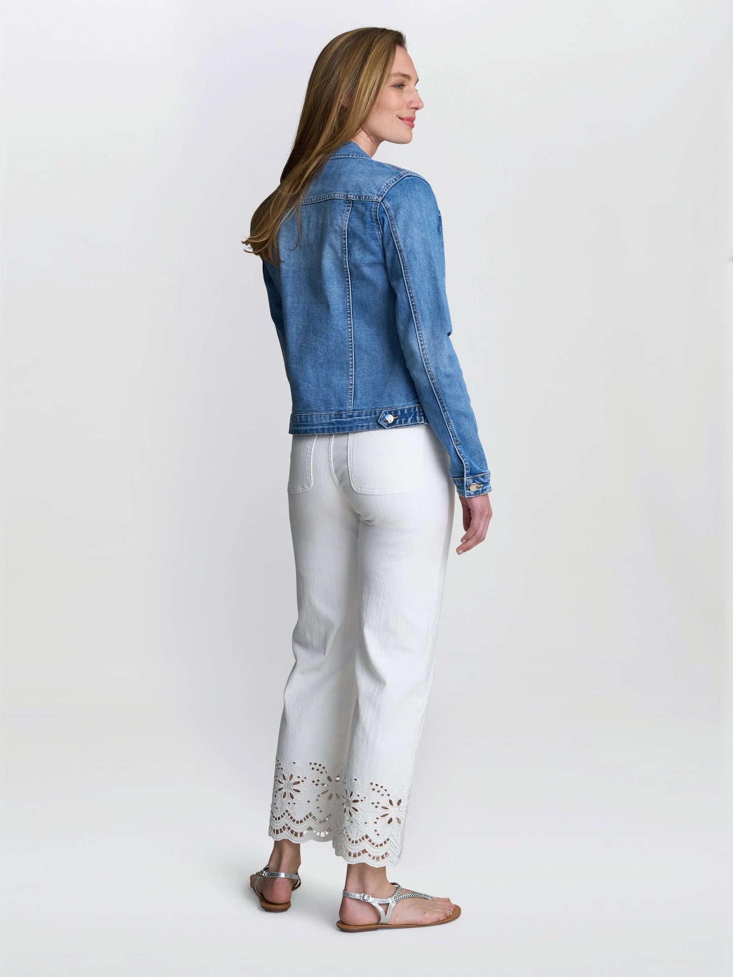  Chantel Embelished Denim Jacket