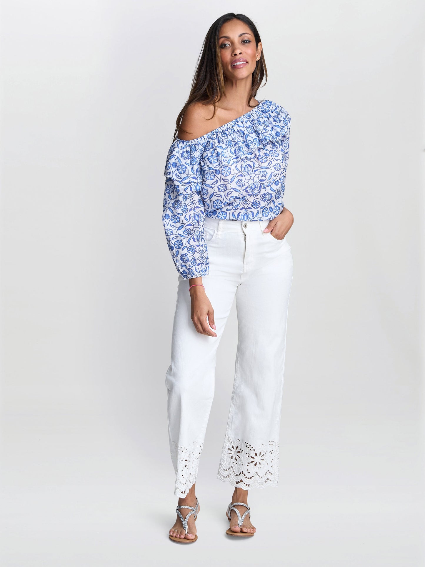  Charity Embroidered Jeans