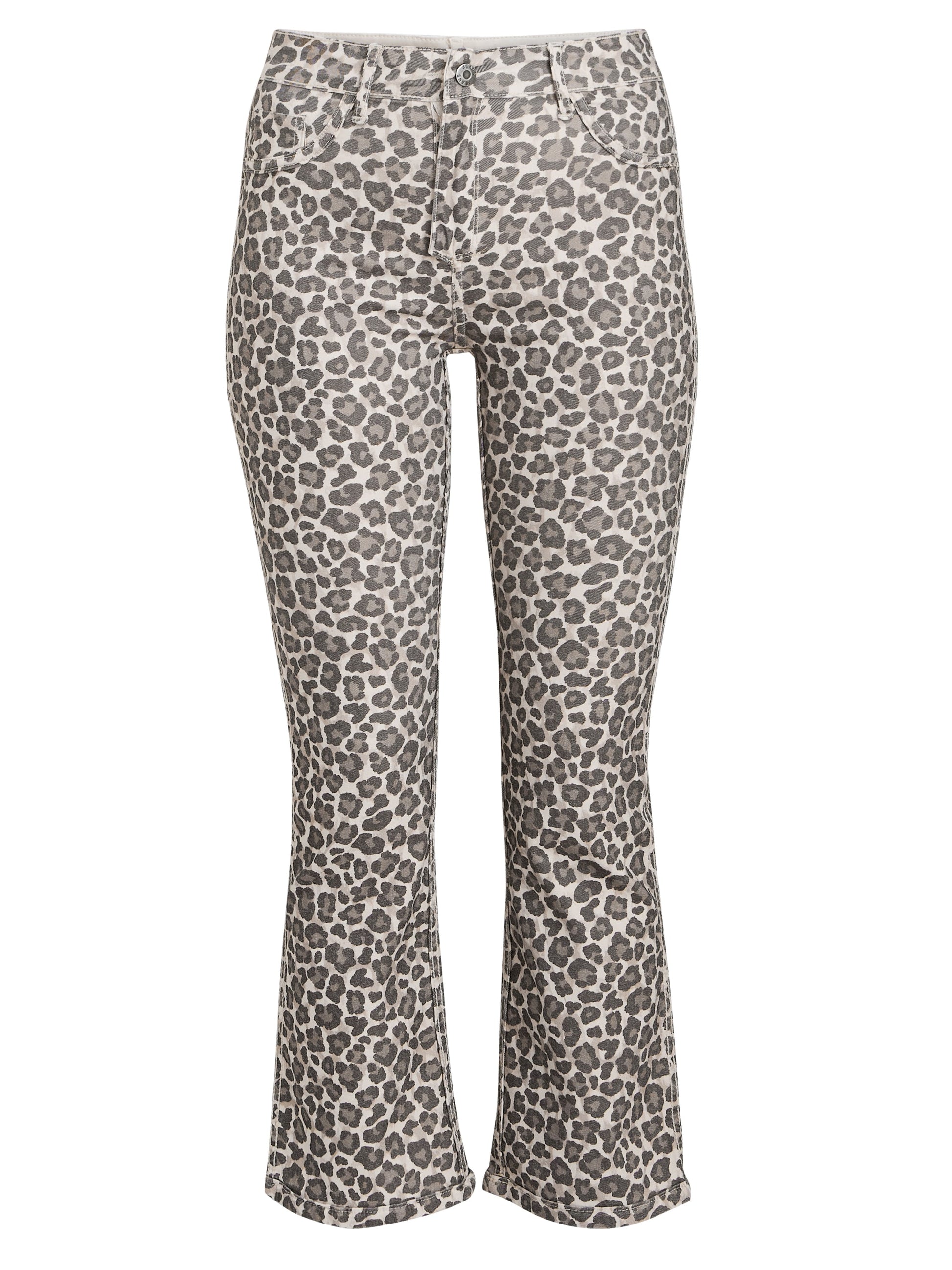  Charley Reversible Stretch Leopard Jeans
