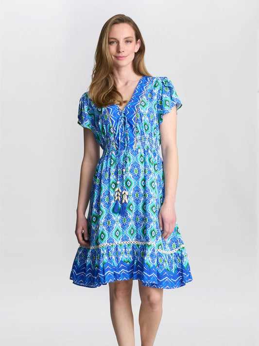  Evana Short Summer Dress