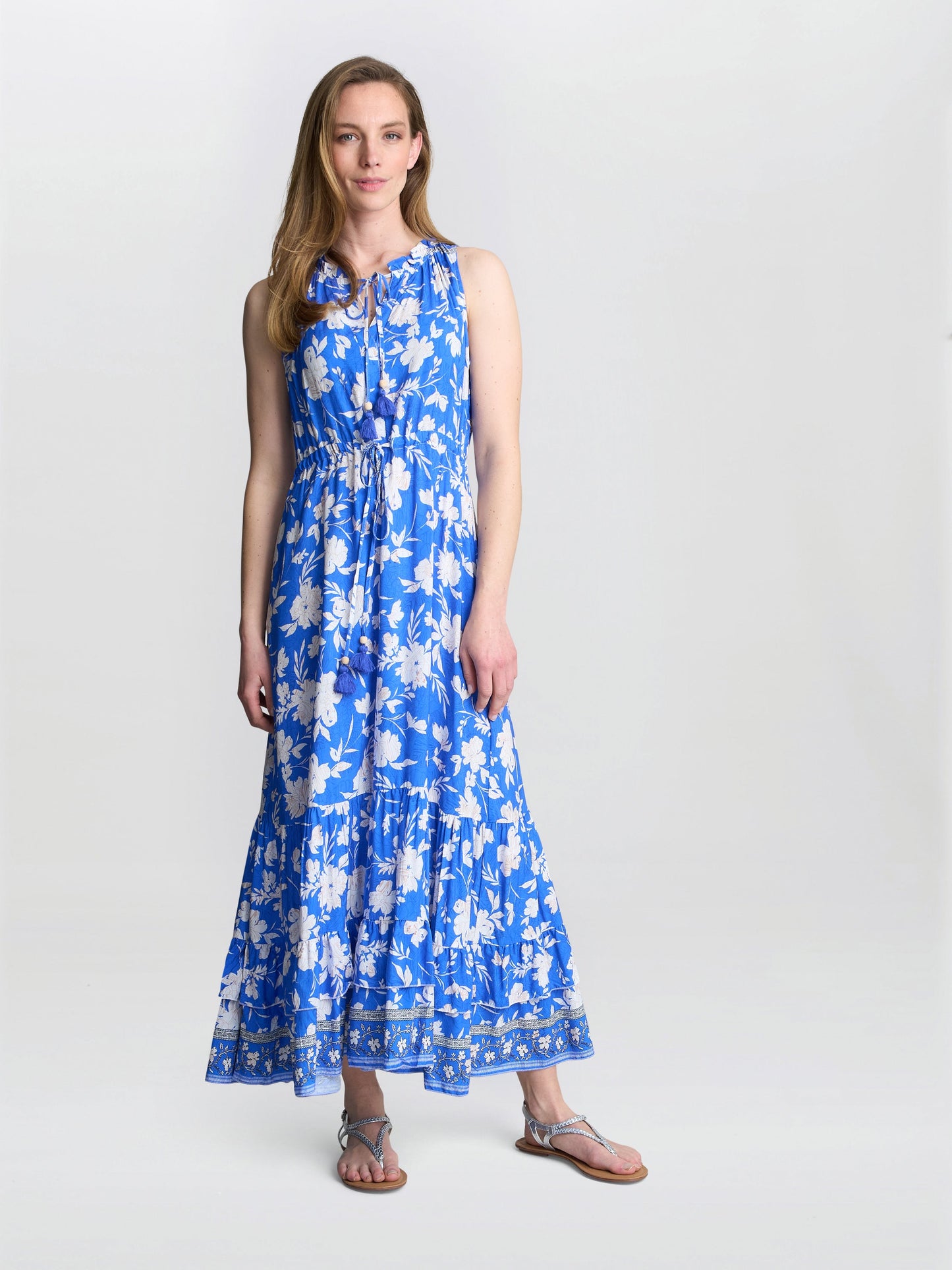  Fawn Sleeveless Maxi Summer Dress